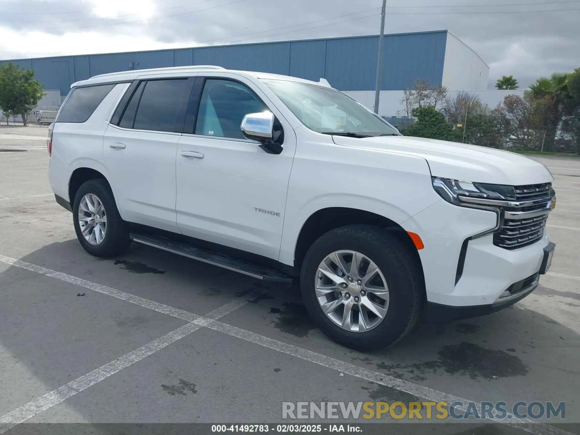 1 Photograph of a damaged car 1GNSKSKD4PR501842 CHEVROLET TAHOE 2023
