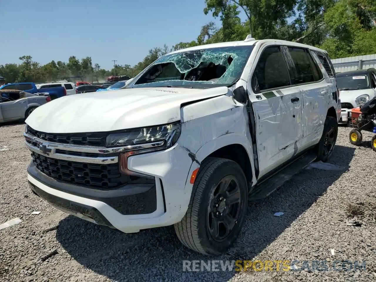1 Photograph of a damaged car 1GBSCLEDXRR178685 CHEVROLET TAHOE 2024