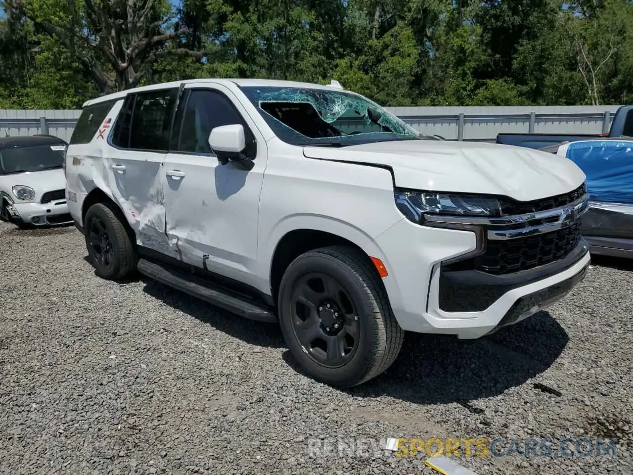 4 Photograph of a damaged car 1GBSCLEDXRR178685 CHEVROLET TAHOE 2024