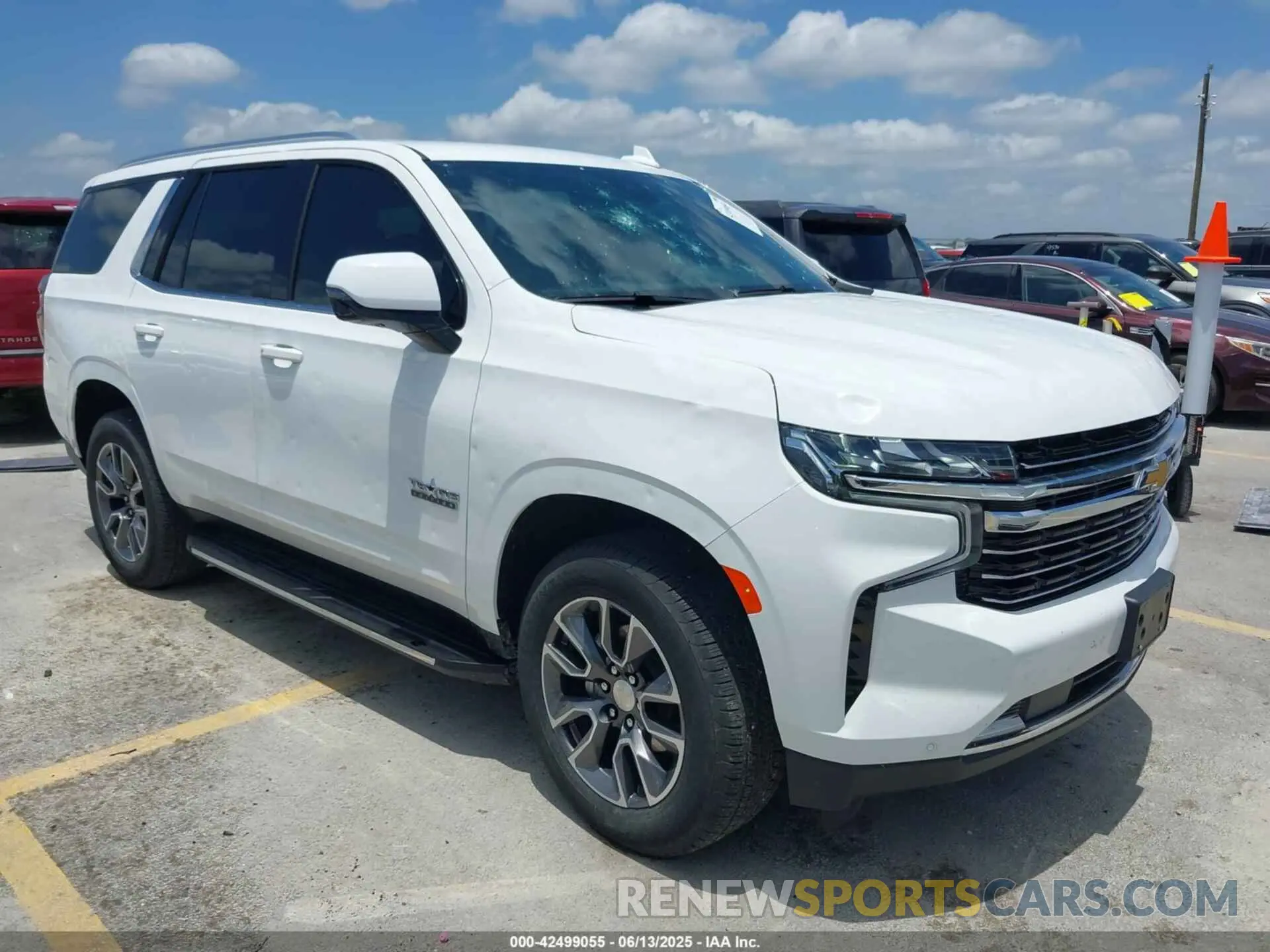 1 Photograph of a damaged car 1GNSCNKD7RR163693 CHEVROLET TAHOE 2024