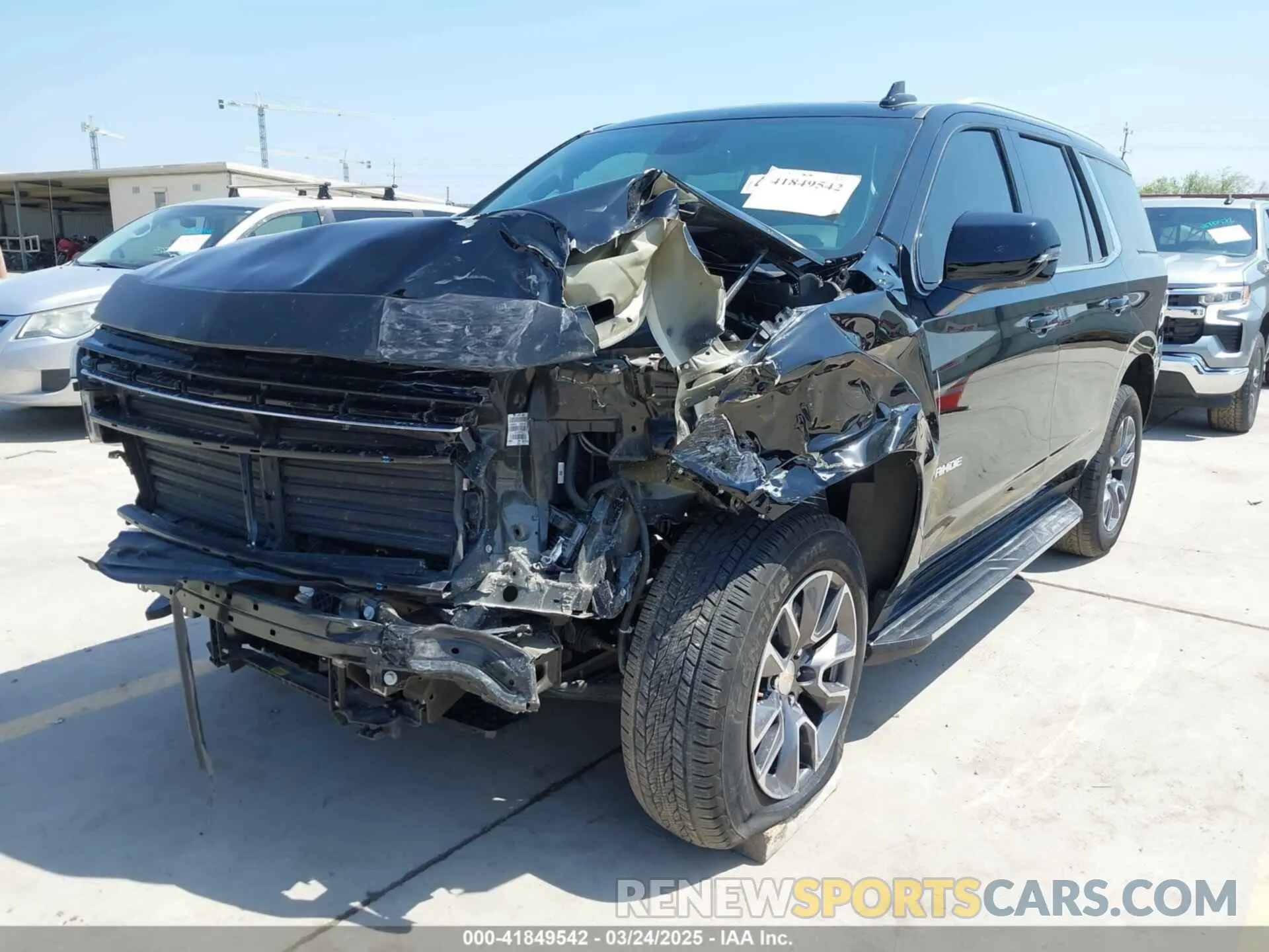 2 Фотография поврежденного автомобиля 1GNSCNKD7RR374098 CHEVROLET TAHOE 2024