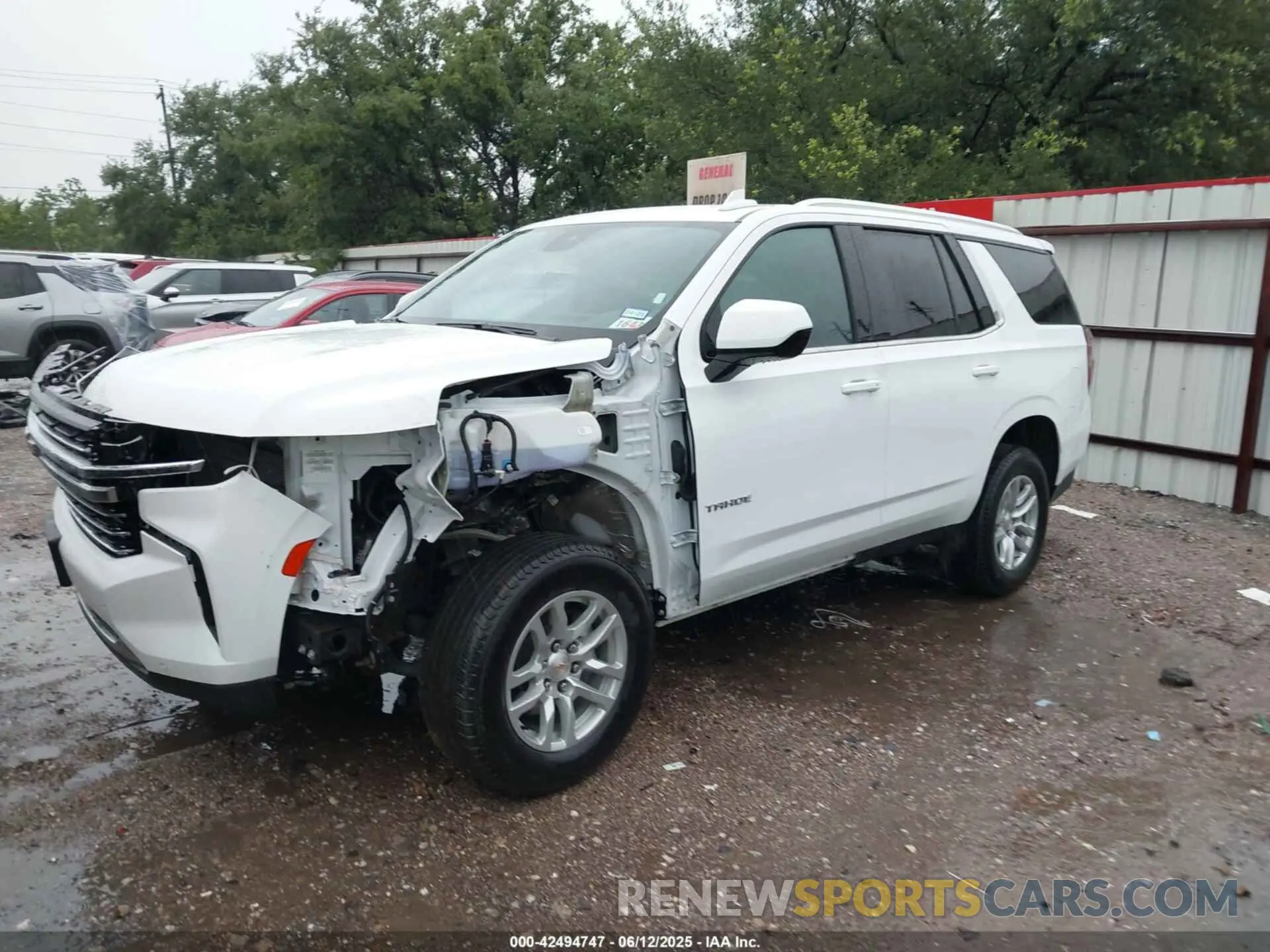 15 Photograph of a damaged car 1GNSCNKD8RR279520 CHEVROLET TAHOE 2024