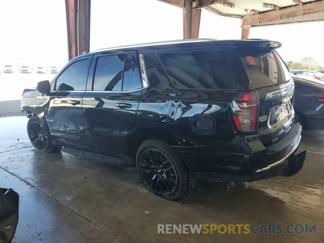 2 Фотография поврежденного автомобиля 1GNSCNKT7RR317620 CHEVROLET TAHOE 2024