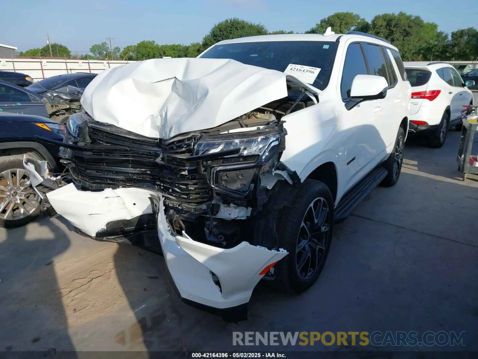 2 Фотография поврежденного автомобиля 1GNSCRKD3RR340893 CHEVROLET TAHOE 2024