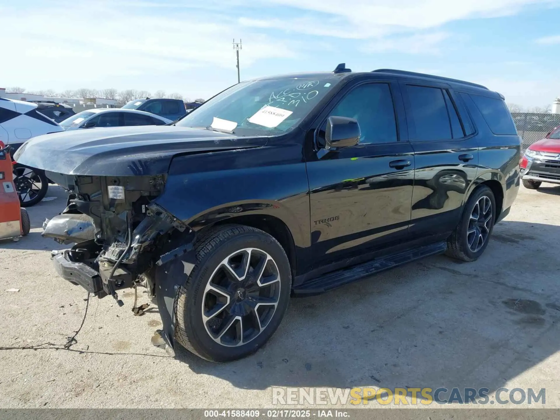 2 Photograph of a damaged car 1GNSCRKD7RR224919 CHEVROLET TAHOE 2024