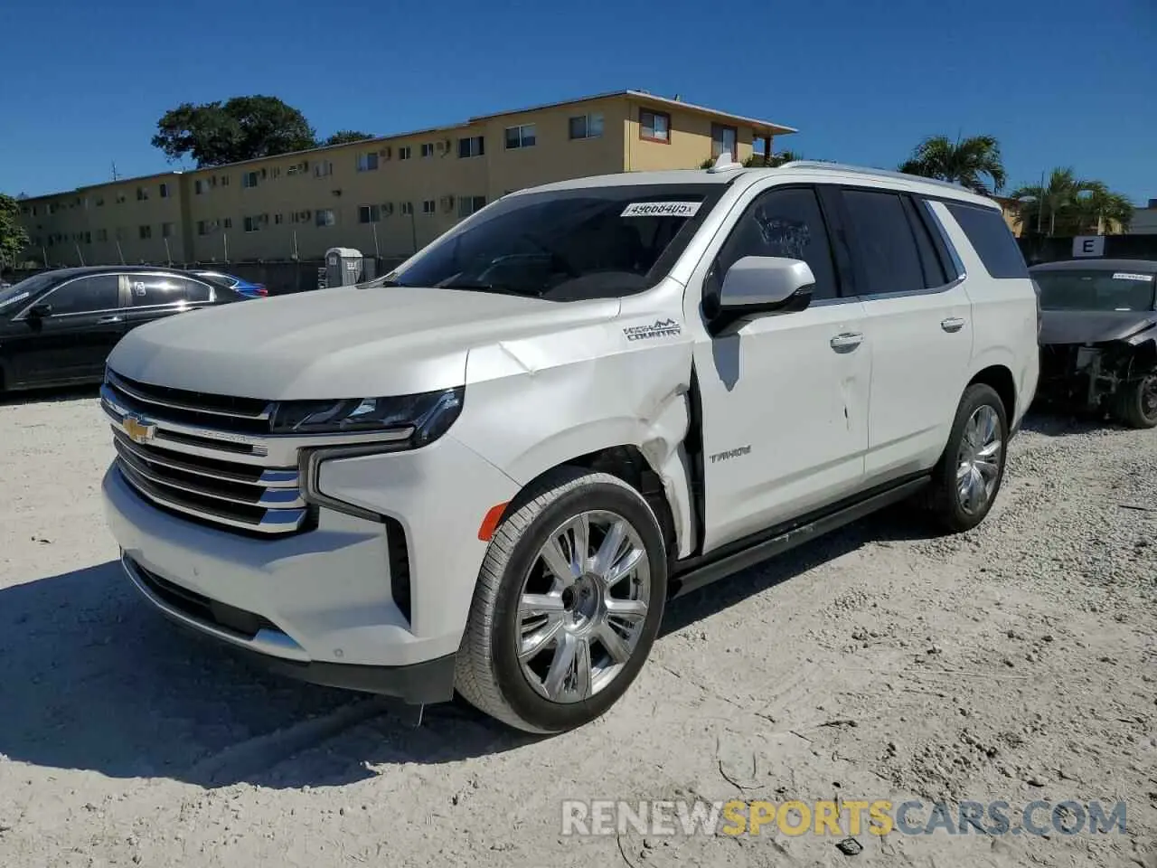 1 Photograph of a damaged car 1GNSCTKL7RR118331 CHEVROLET TAHOE 2024