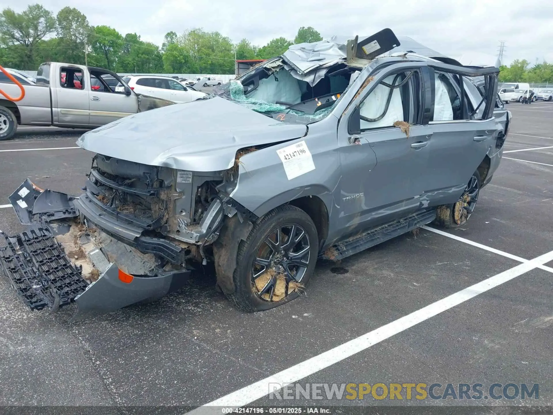 2 Photograph of a damaged car 1GNSKMKD3RR171349 CHEVROLET TAHOE 2024