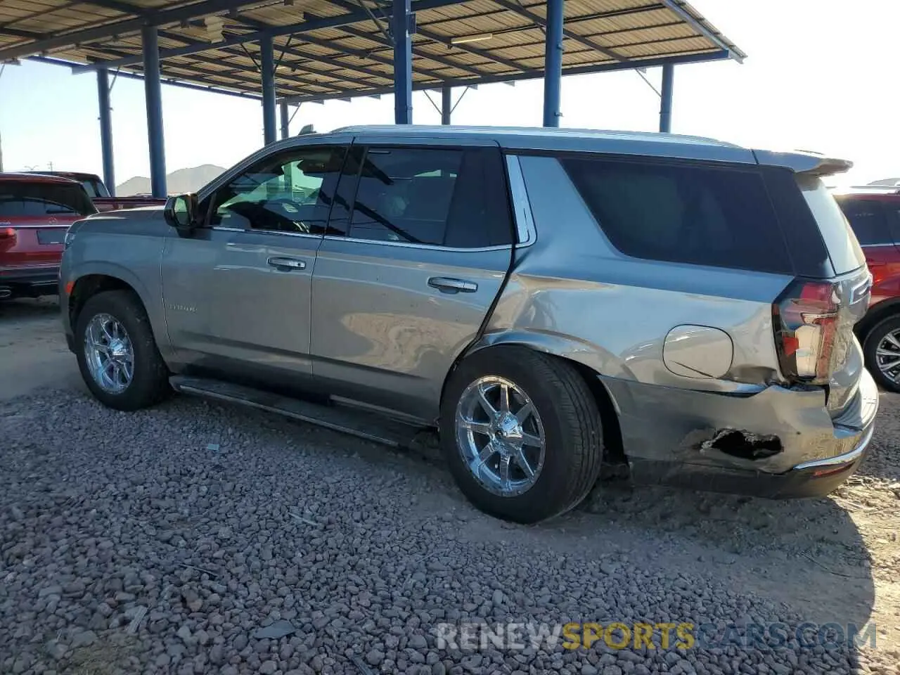 2 Фотография поврежденного автомобиля 1GNSKMKD5RR305200 CHEVROLET TAHOE 2024