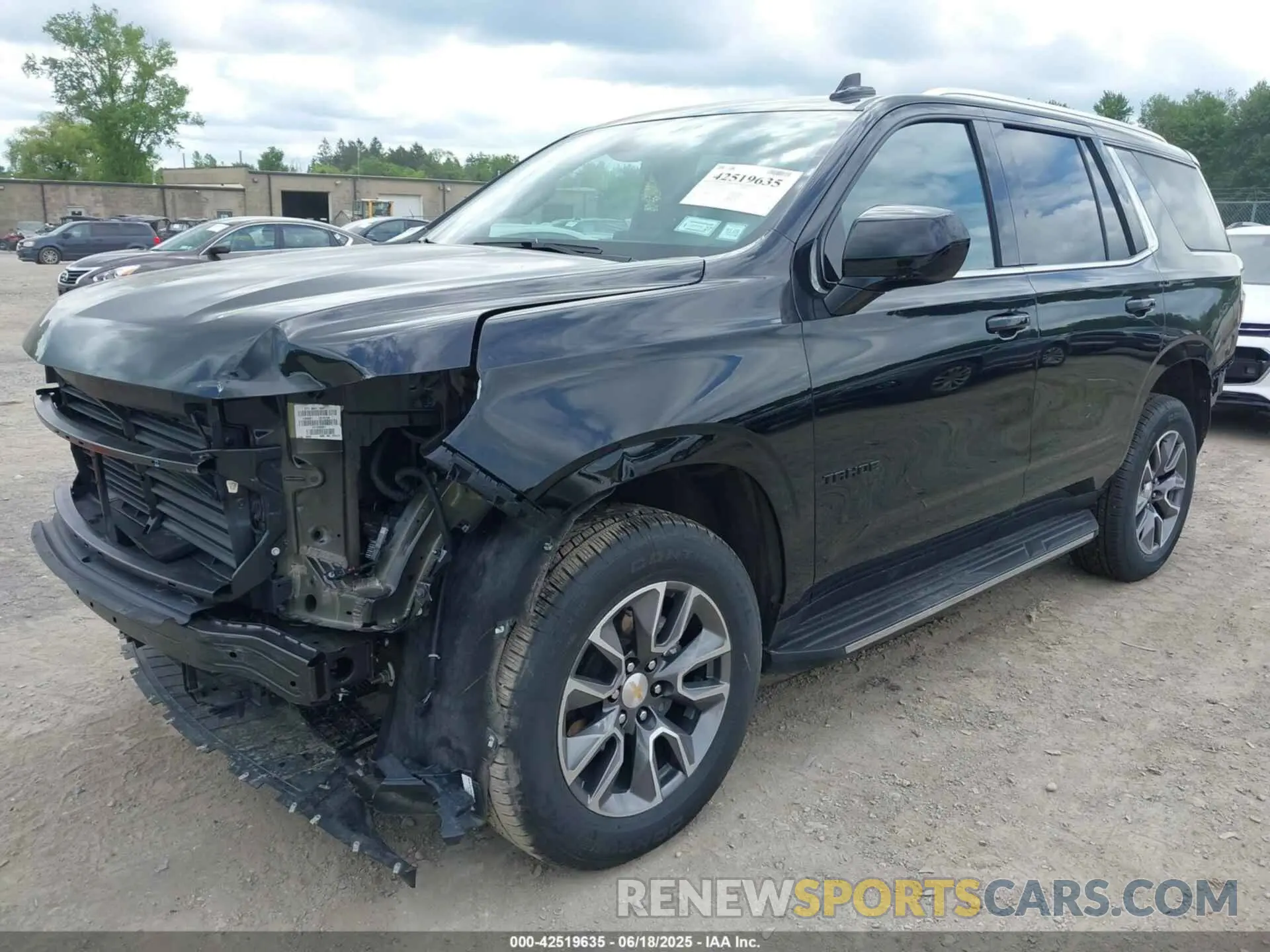 2 Photograph of a damaged car 1GNSKMKD6RR364739 CHEVROLET TAHOE 2024