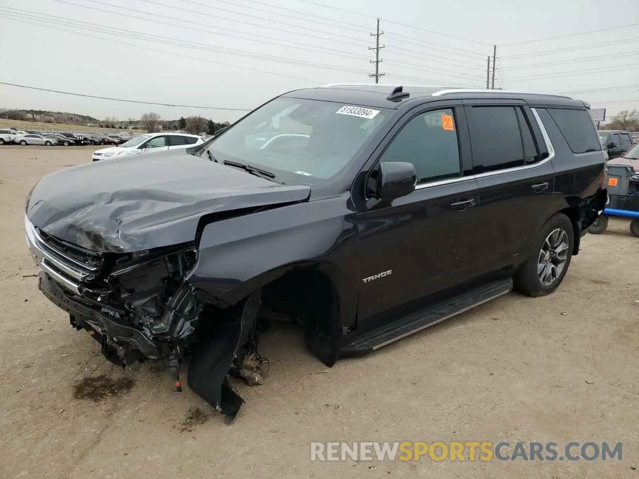 1 Photograph of a damaged car 1GNSKNKD4RR405830 CHEVROLET TAHOE 2024