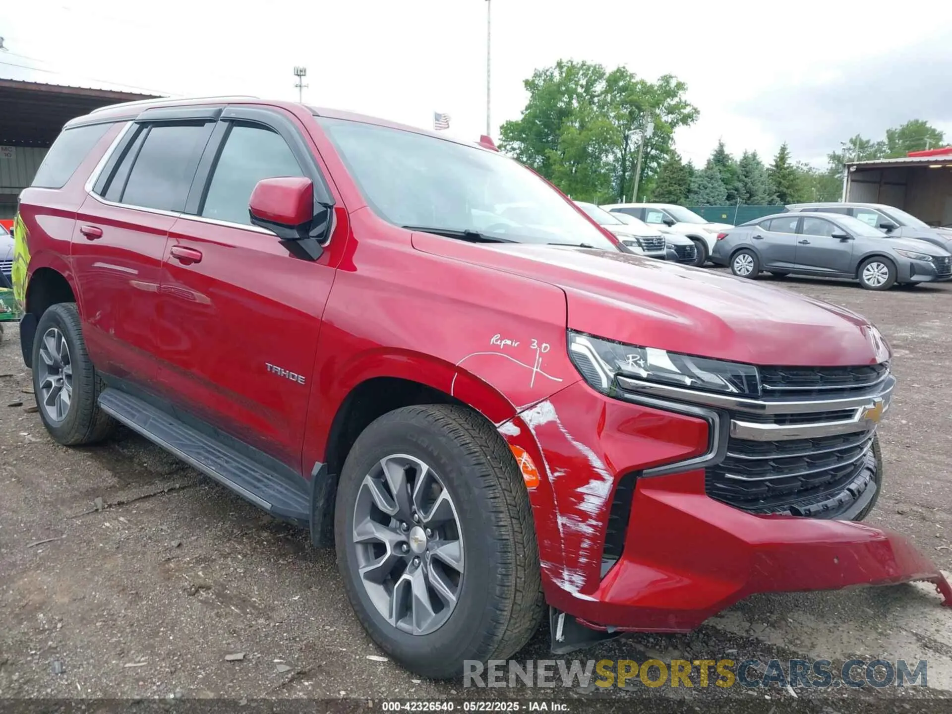1 Фотография поврежденного автомобиля 1GNSKNKD7RR171067 CHEVROLET TAHOE 2024