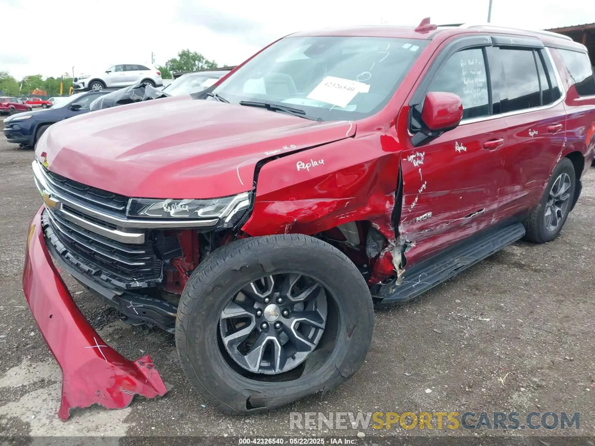 6 Фотография поврежденного автомобиля 1GNSKNKD7RR171067 CHEVROLET TAHOE 2024