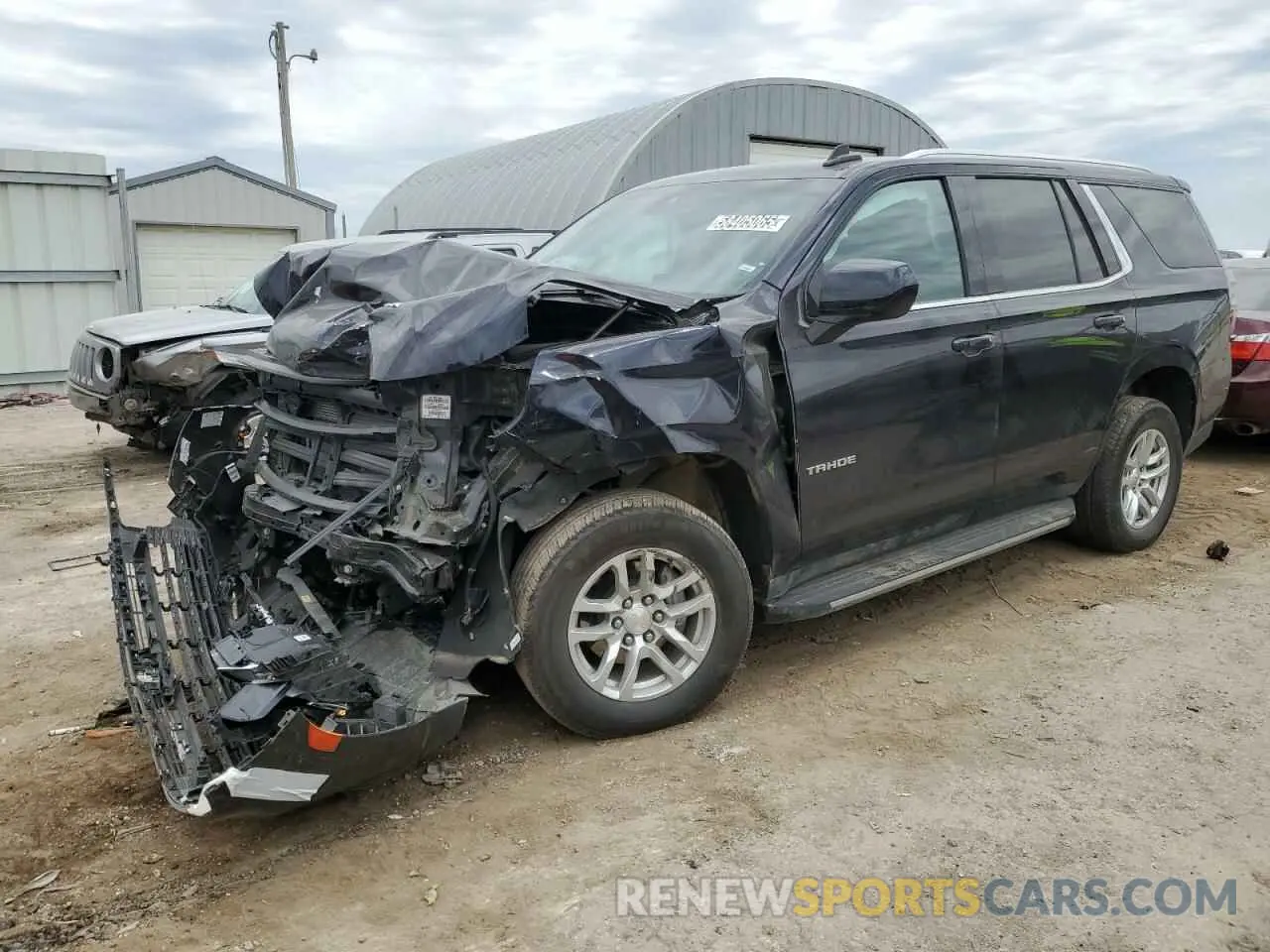 1 Фотография поврежденного автомобиля 1GNSKNKDXRR240902 CHEVROLET TAHOE 2024