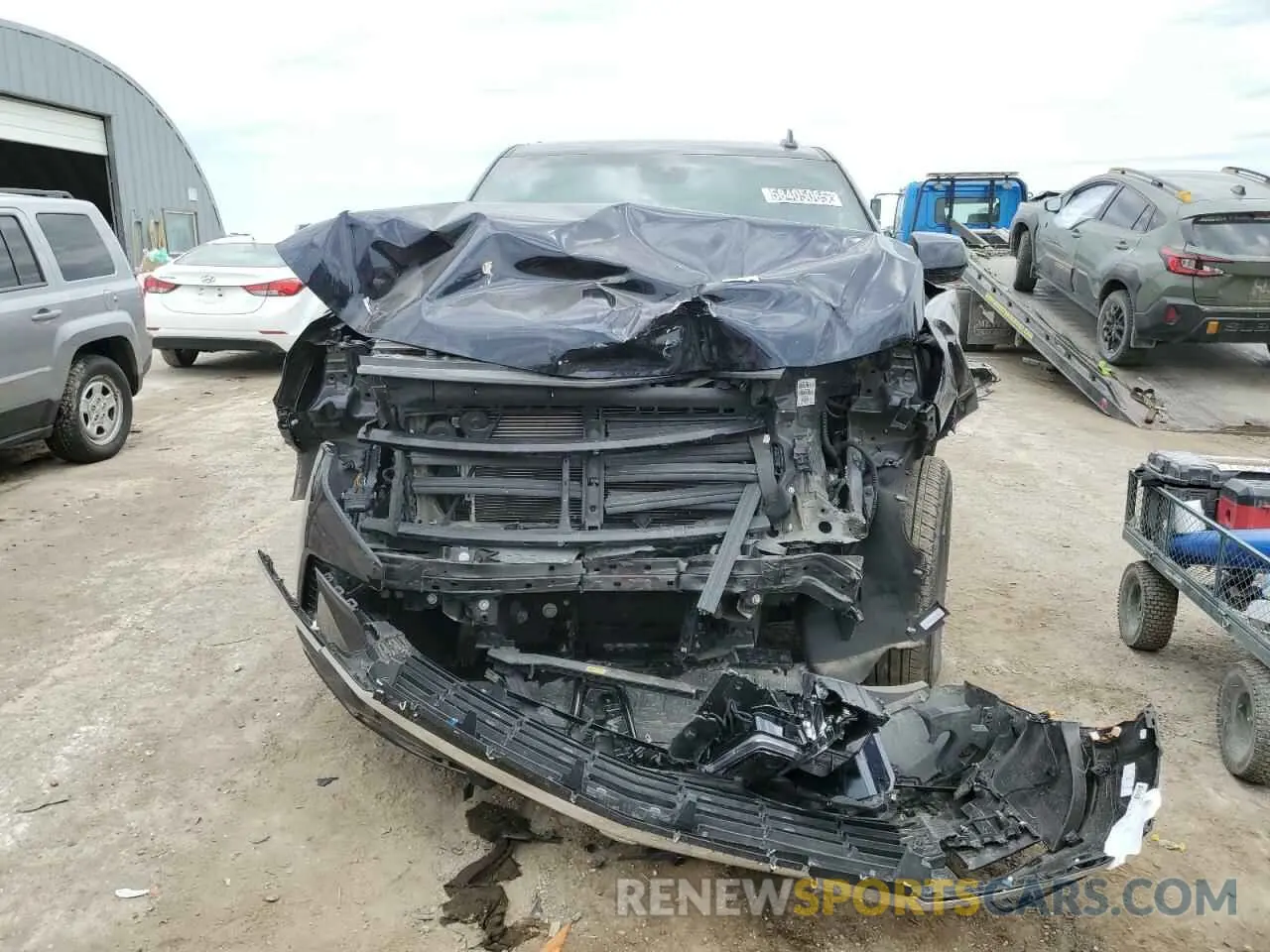5 Фотография поврежденного автомобиля 1GNSKNKDXRR240902 CHEVROLET TAHOE 2024