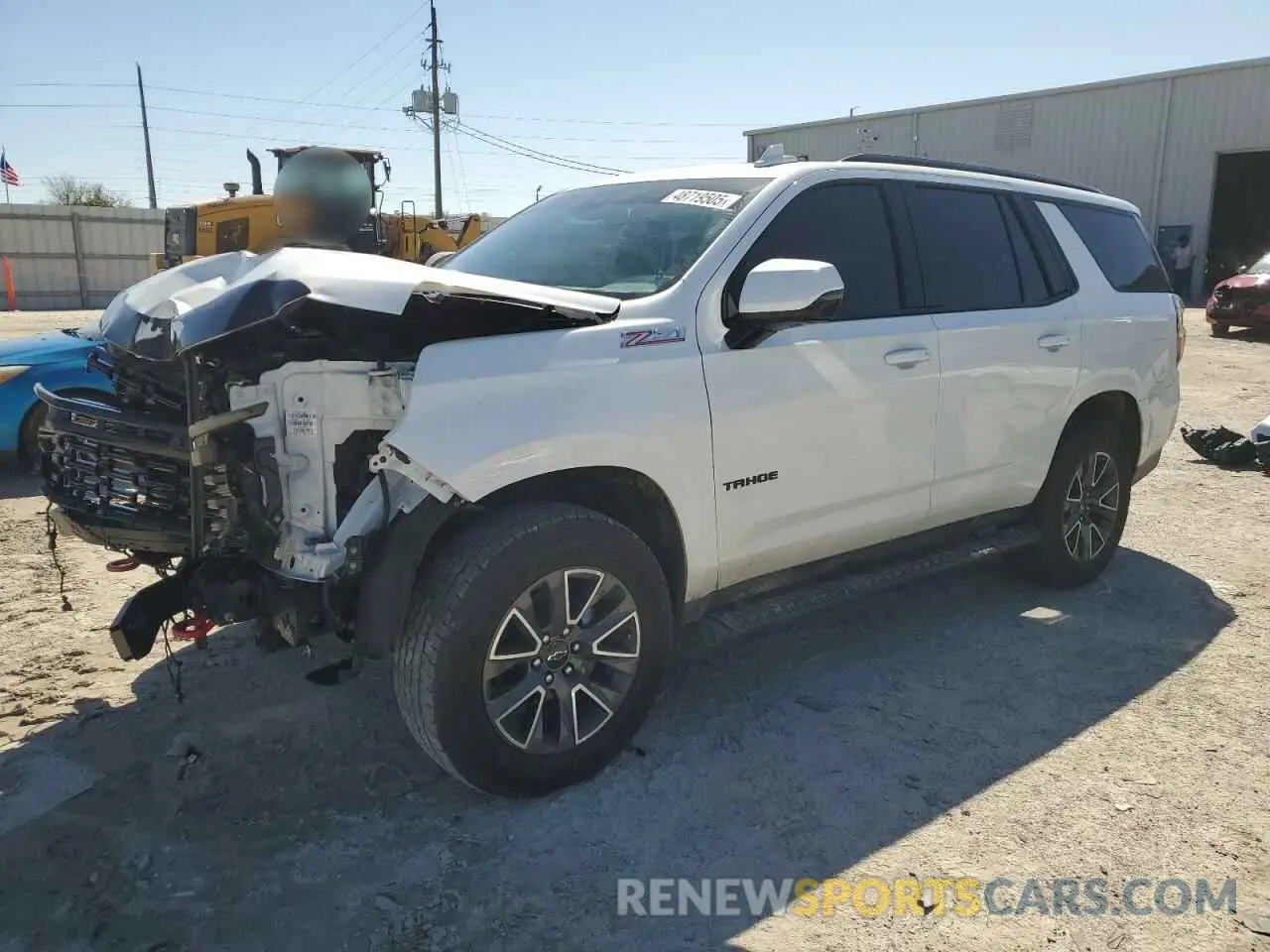 1 Photograph of a damaged car 1GNSKPKD6RR275741 CHEVROLET TAHOE 2024