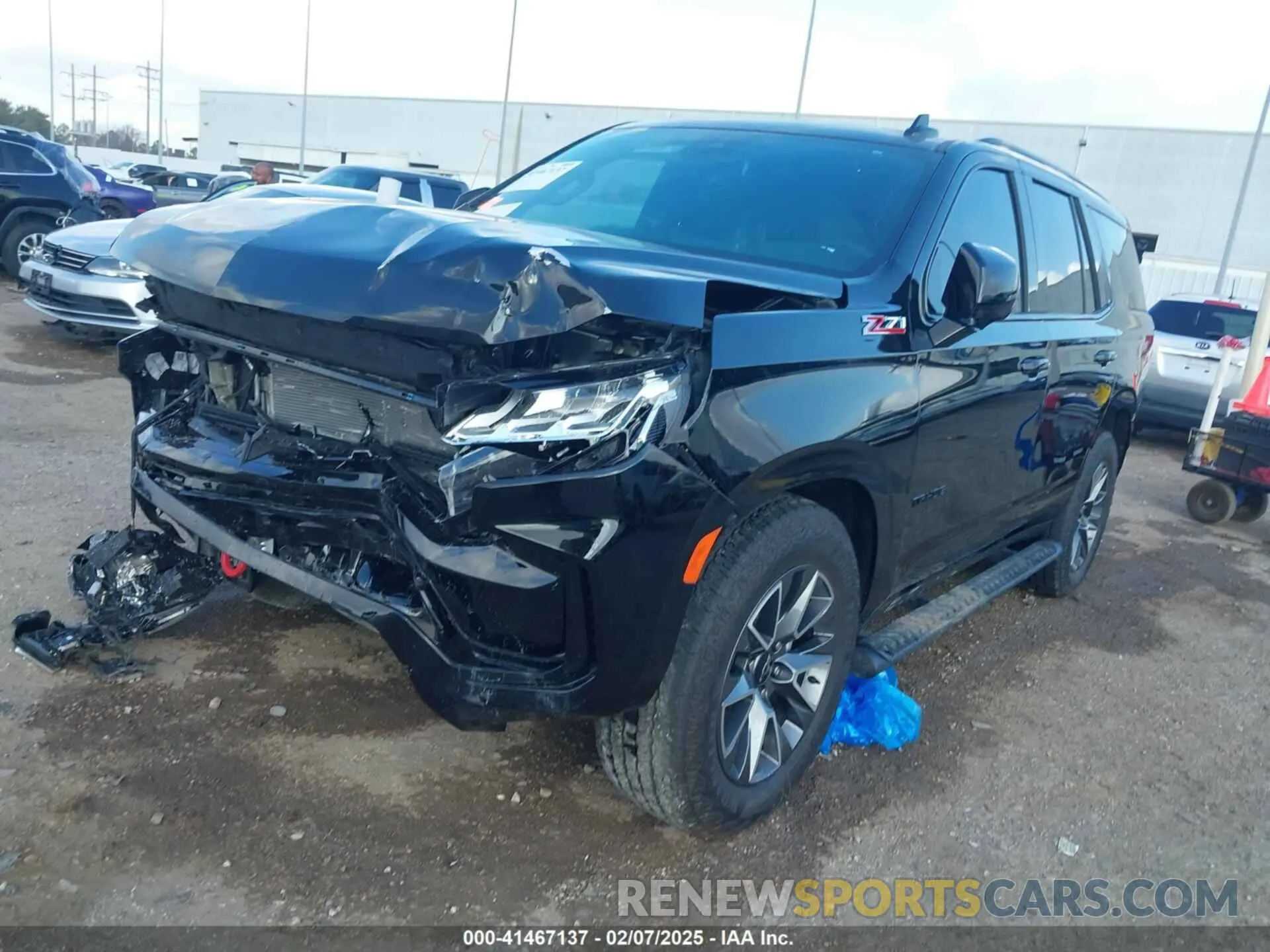 2 Фотография поврежденного автомобиля 1GNSKPKL9RR316256 CHEVROLET TAHOE 2024