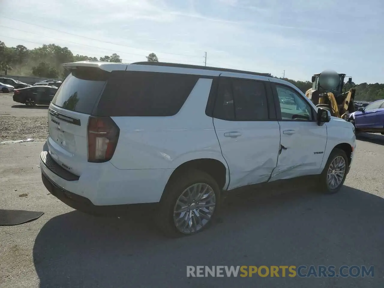 3 Photograph of a damaged car 1GNSKRKD1RR367044 CHEVROLET TAHOE 2024