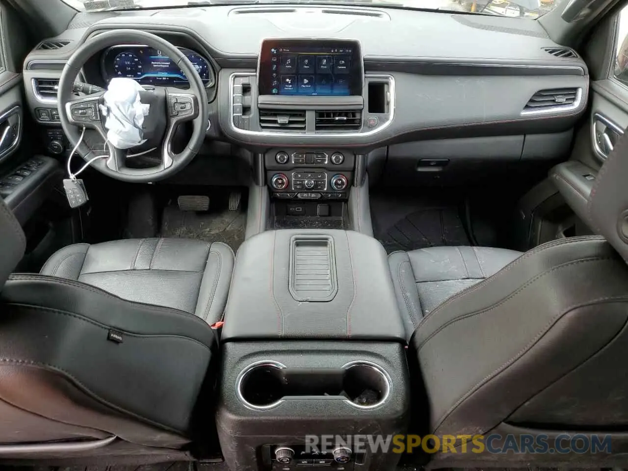 8 Фотография поврежденного автомобиля 1GNSKRKD3RR139191 CHEVROLET TAHOE 2024