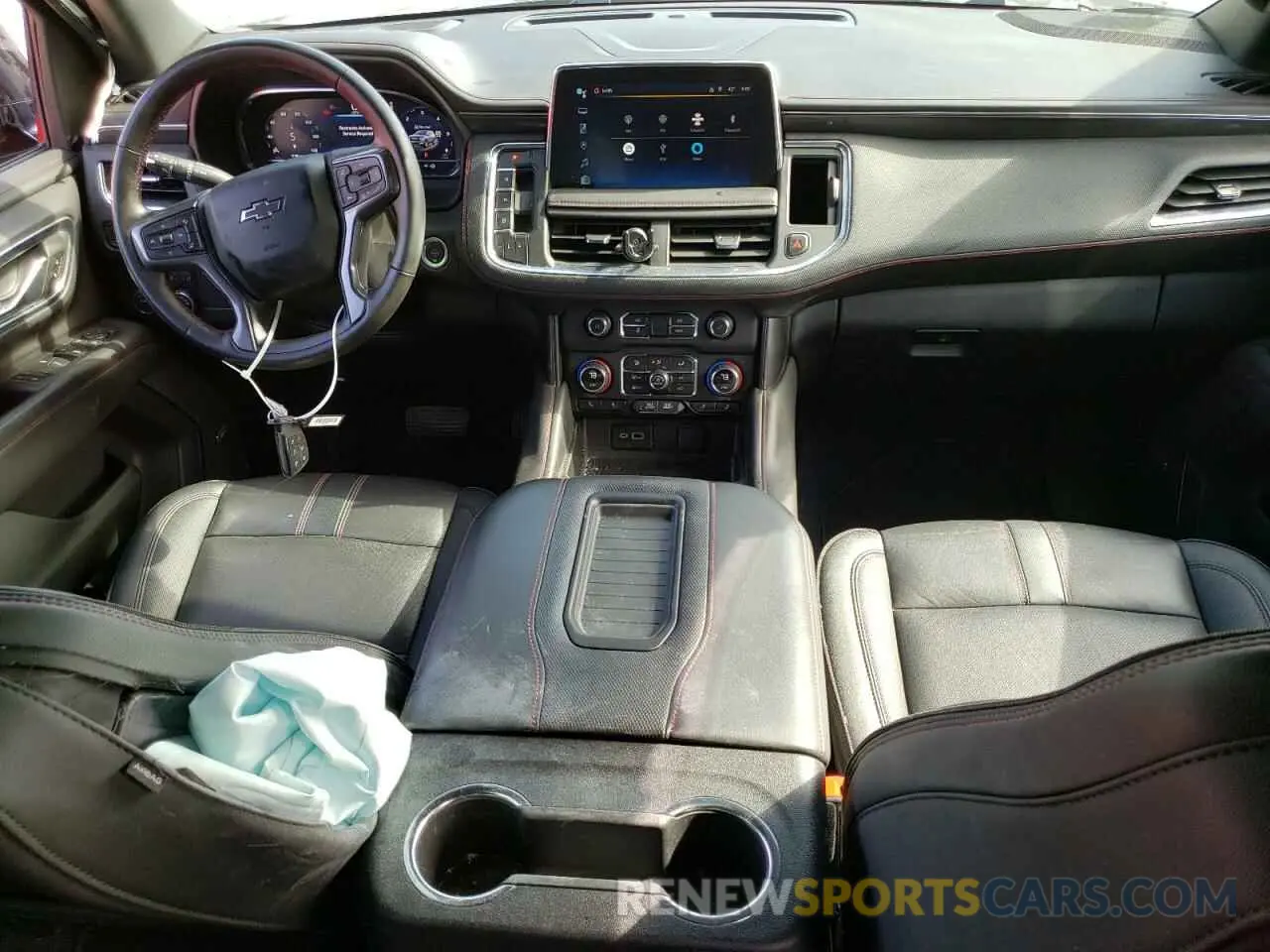 8 Photograph of a damaged car 1GNSKRKD3RR232860 CHEVROLET TAHOE 2024