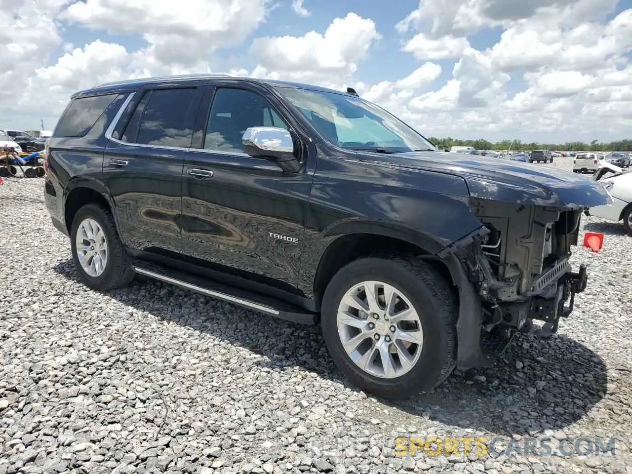 4 Фотография поврежденного автомобиля 1GNSKSKD7RR124765 CHEVROLET TAHOE 2024