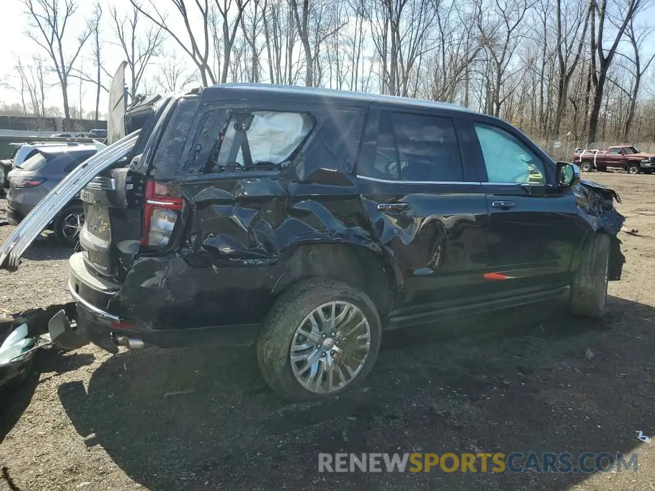 3 Photograph of a damaged car 1GNSKSKL5RR129776 CHEVROLET TAHOE 2024