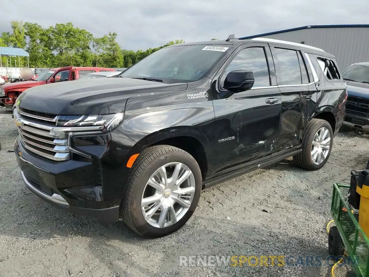 1 Фотография поврежденного автомобиля 1GNSKTKL5RR335346 CHEVROLET TAHOE 2024