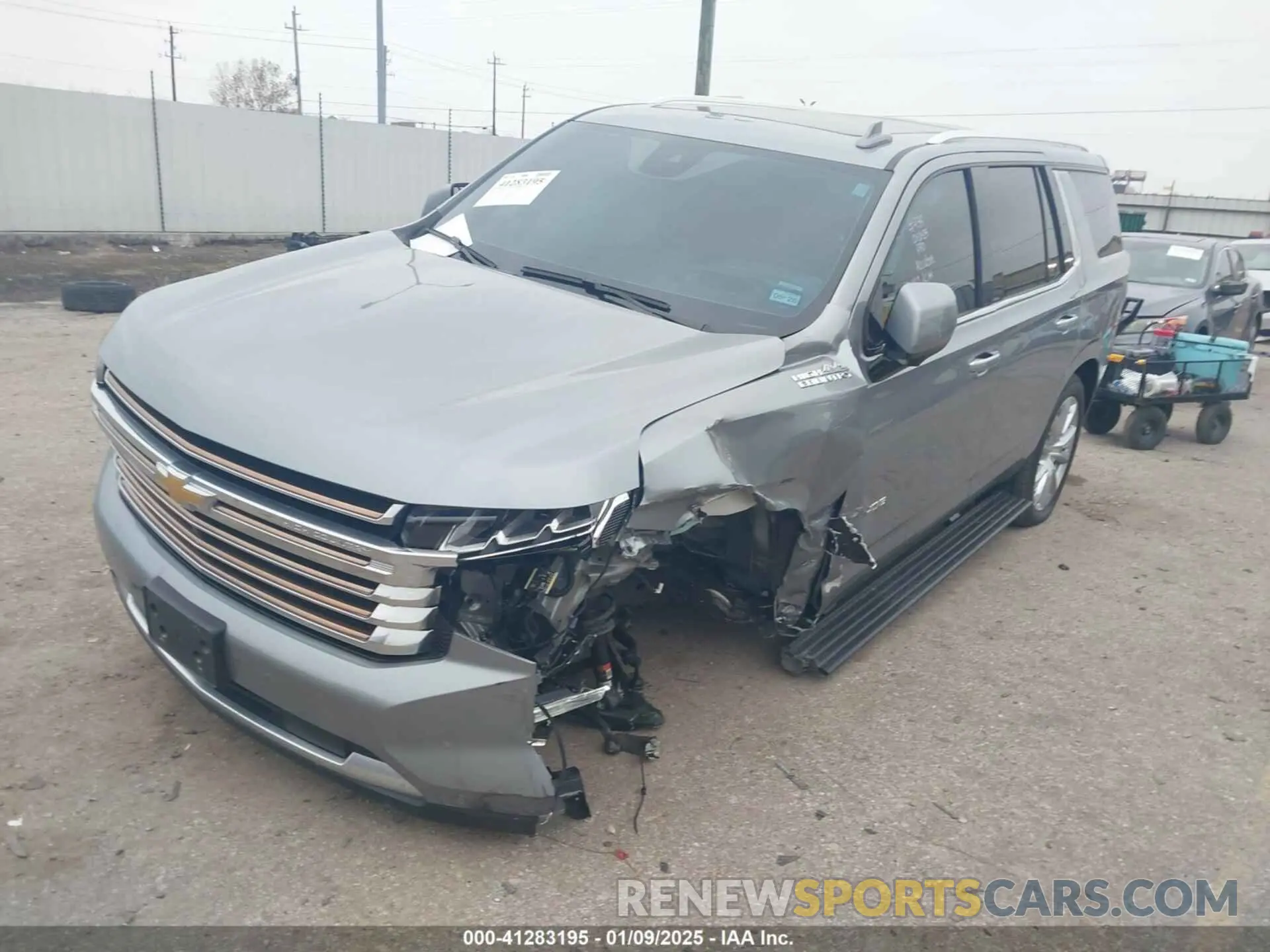2 Photograph of a damaged car 1GNSKTKT2RR284369 CHEVROLET TAHOE 2024