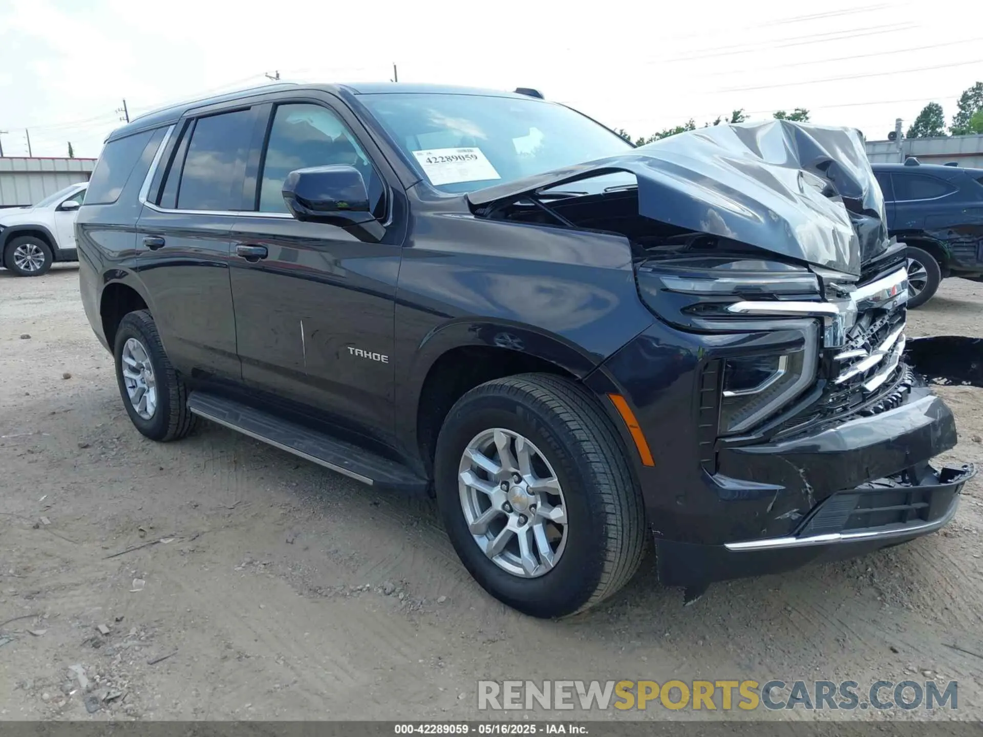 1 Фотография поврежденного автомобиля 1GNS5NRD3SR205234 CHEVROLET TAHOE 2025