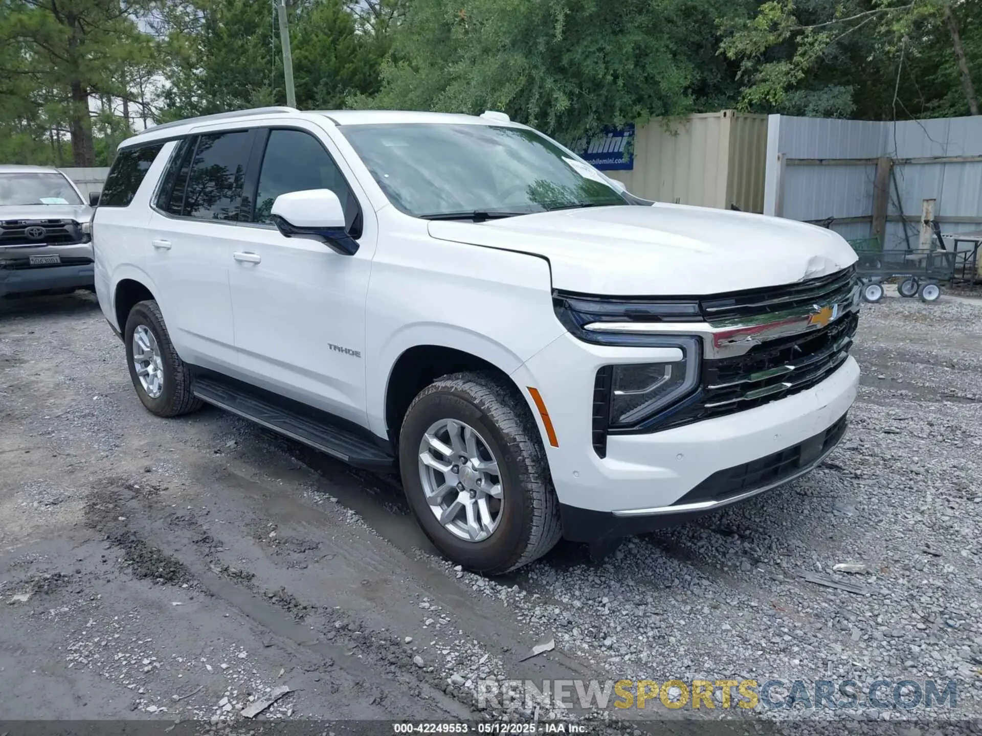 1 Photograph of a damaged car 1GNS5NRD4SR204271 CHEVROLET TAHOE 2025