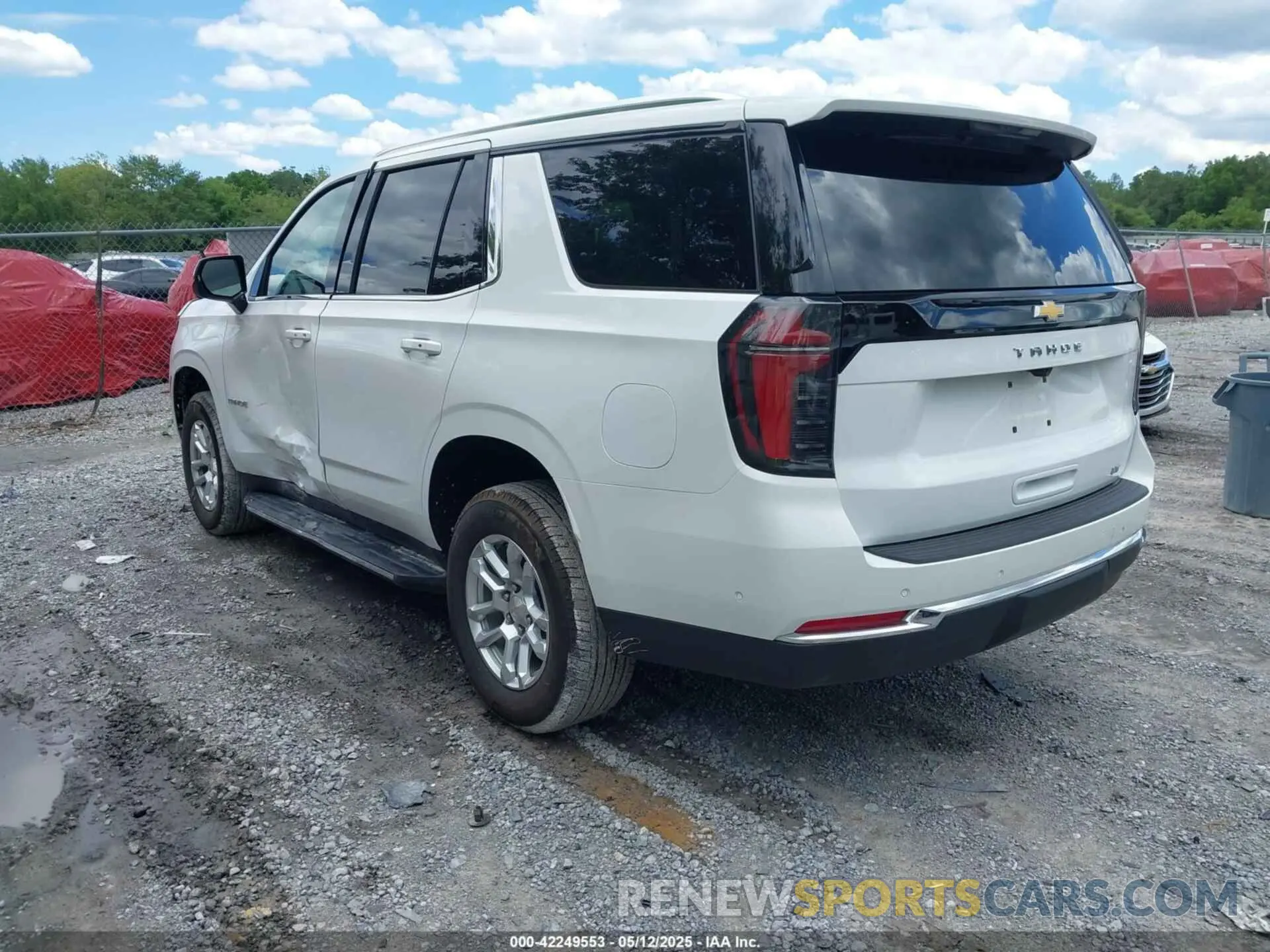 3 Photograph of a damaged car 1GNS5NRD4SR204271 CHEVROLET TAHOE 2025