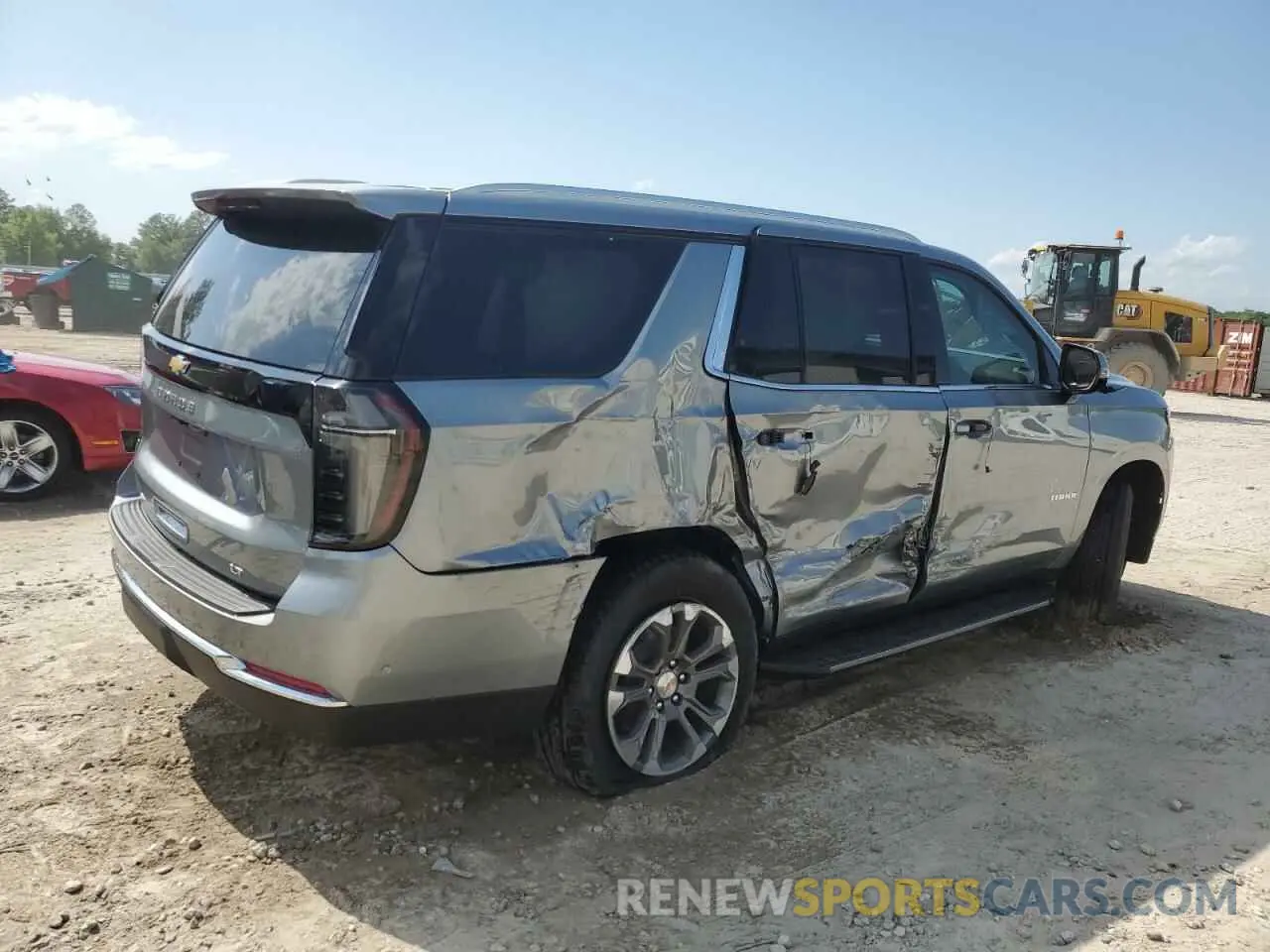 3 Photograph of a damaged car 1GNS6NRD6SR179046 CHEVROLET TAHOE 2025