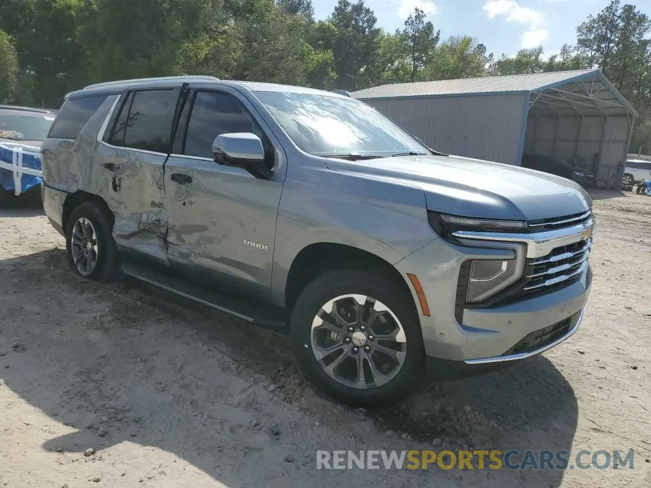 4 Photograph of a damaged car 1GNS6NRD6SR179046 CHEVROLET TAHOE 2025
