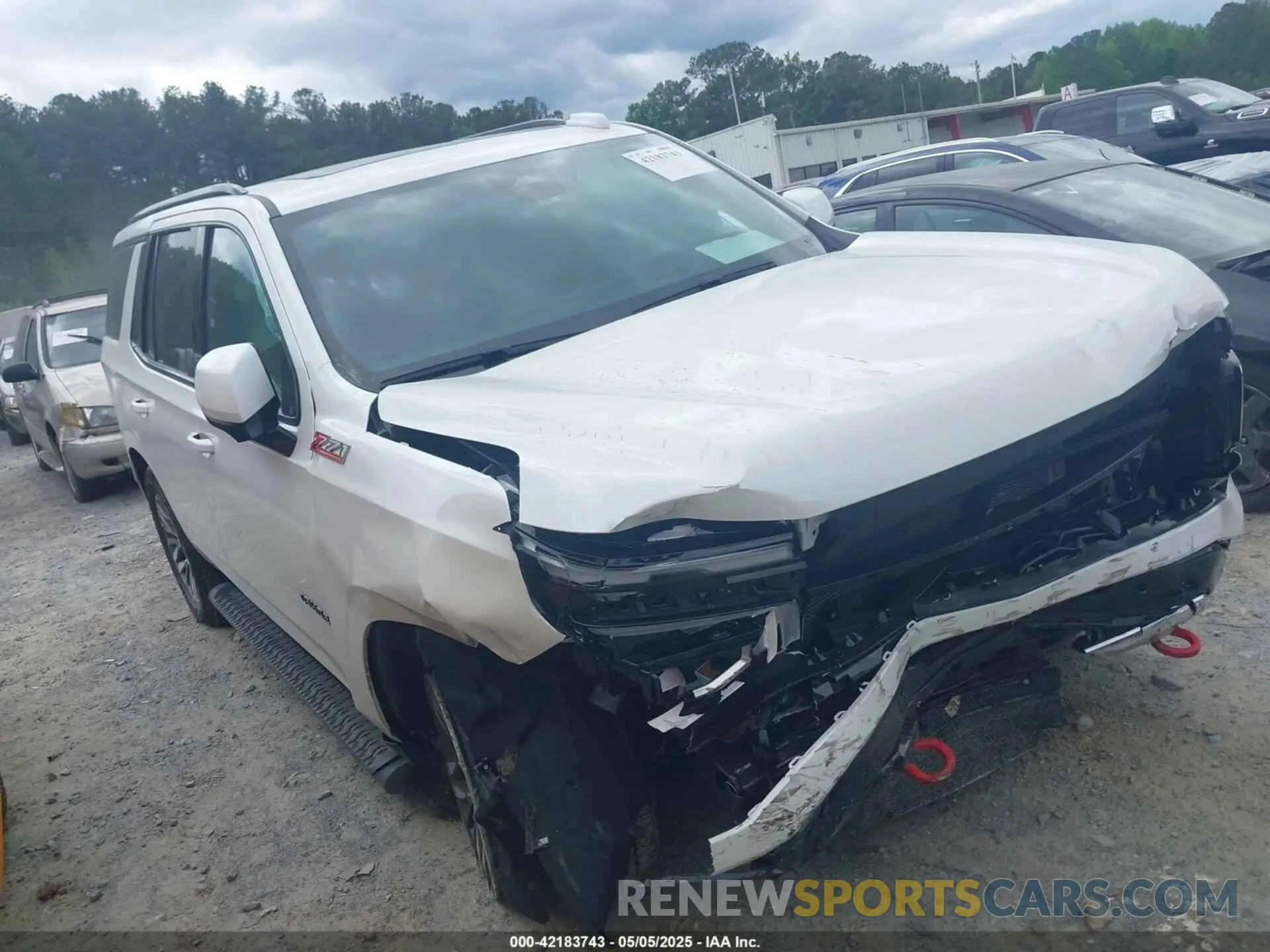 1 Photograph of a damaged car 1GNS6PRL3SR148260 CHEVROLET TAHOE 2025
