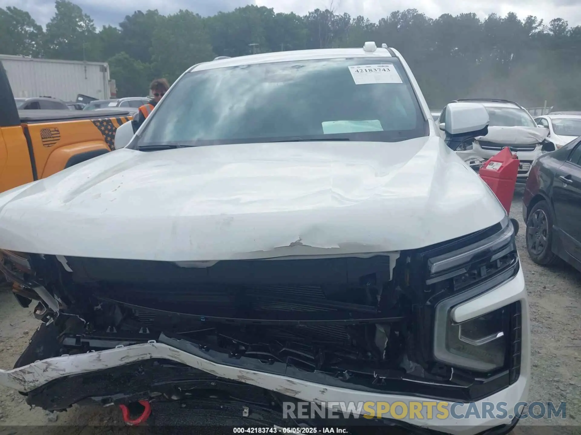 12 Photograph of a damaged car 1GNS6PRL3SR148260 CHEVROLET TAHOE 2025