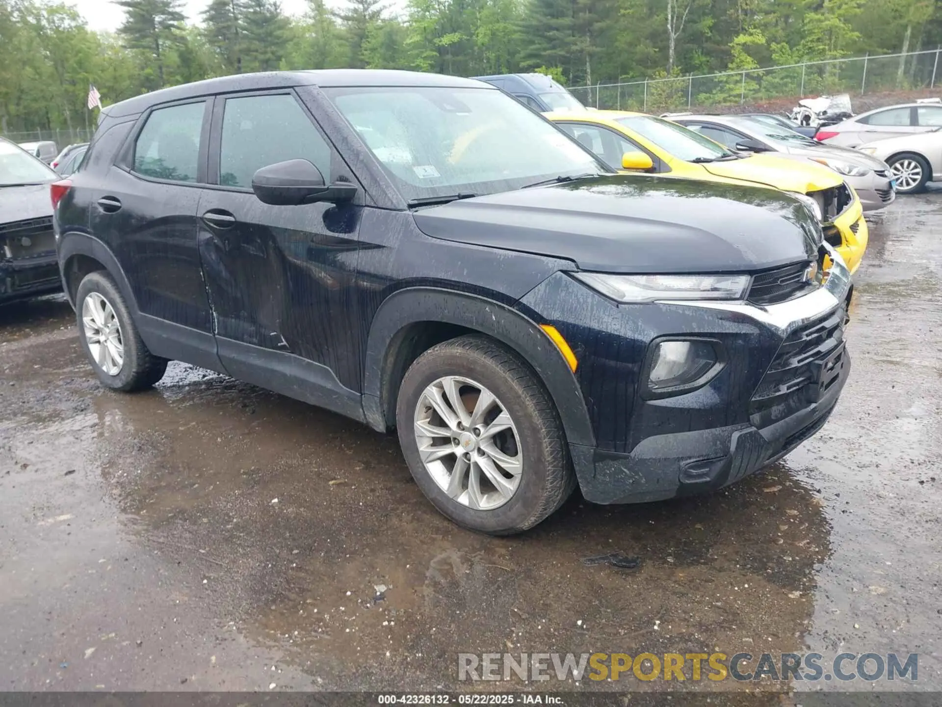 1 Photograph of a damaged car KL79MMS20MB150506 CHEVROLET TRAILBLAZER 2021