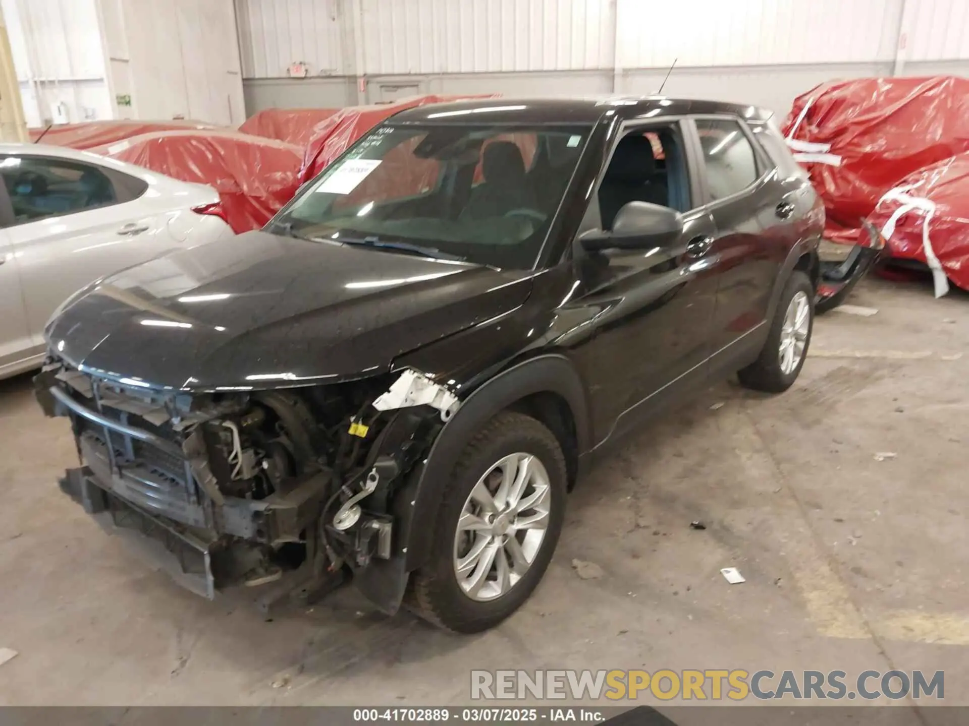 2 Фотография поврежденного автомобиля KL79MMS23MB157269 CHEVROLET TRAILBLAZER 2021
