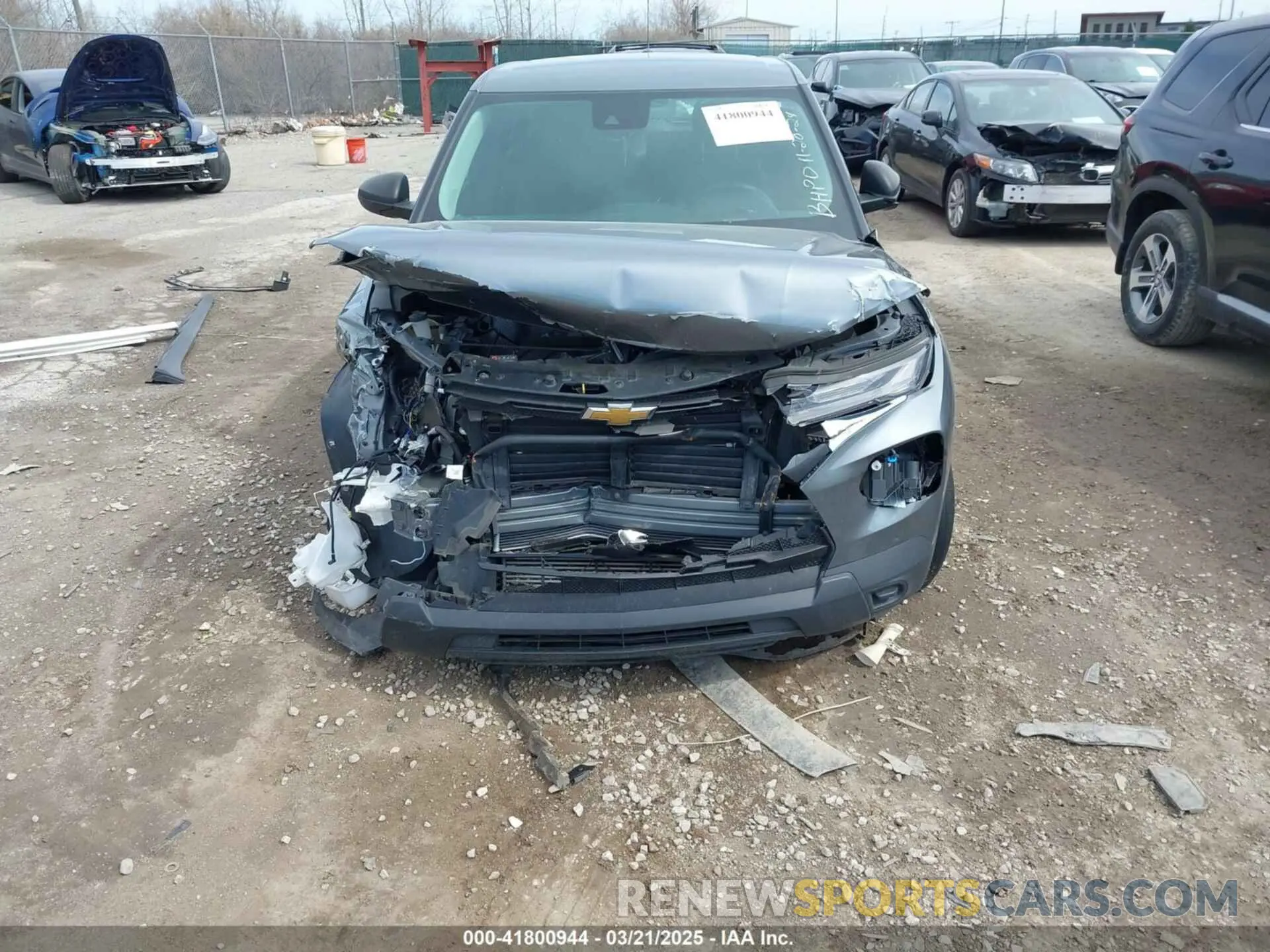 12 Photograph of a damaged car KL79MMS24MB130002 CHEVROLET TRAILBLAZER 2021