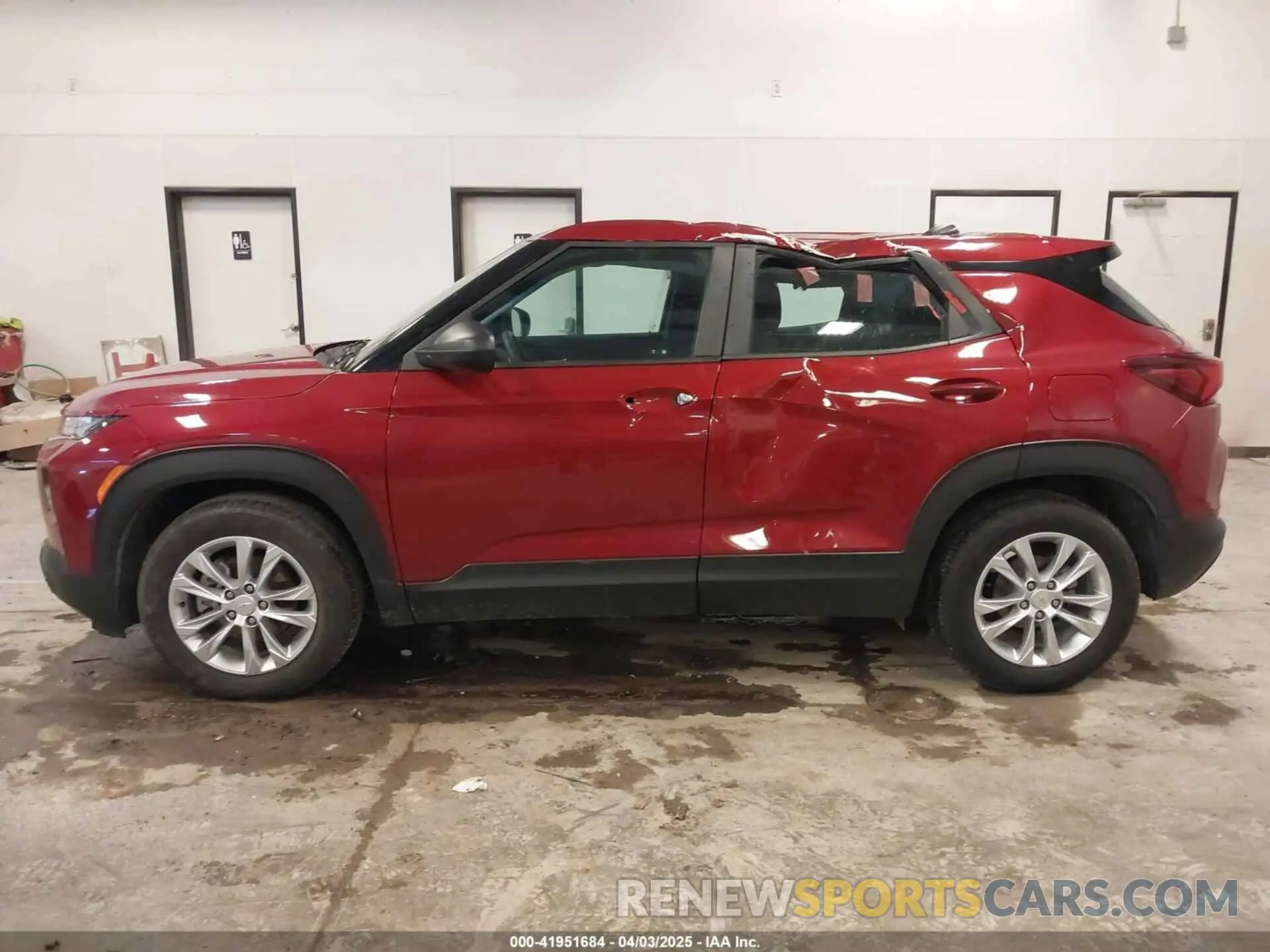 14 Фотография поврежденного автомобиля KL79MMS28MB005889 CHEVROLET TRAILBLAZER 2021