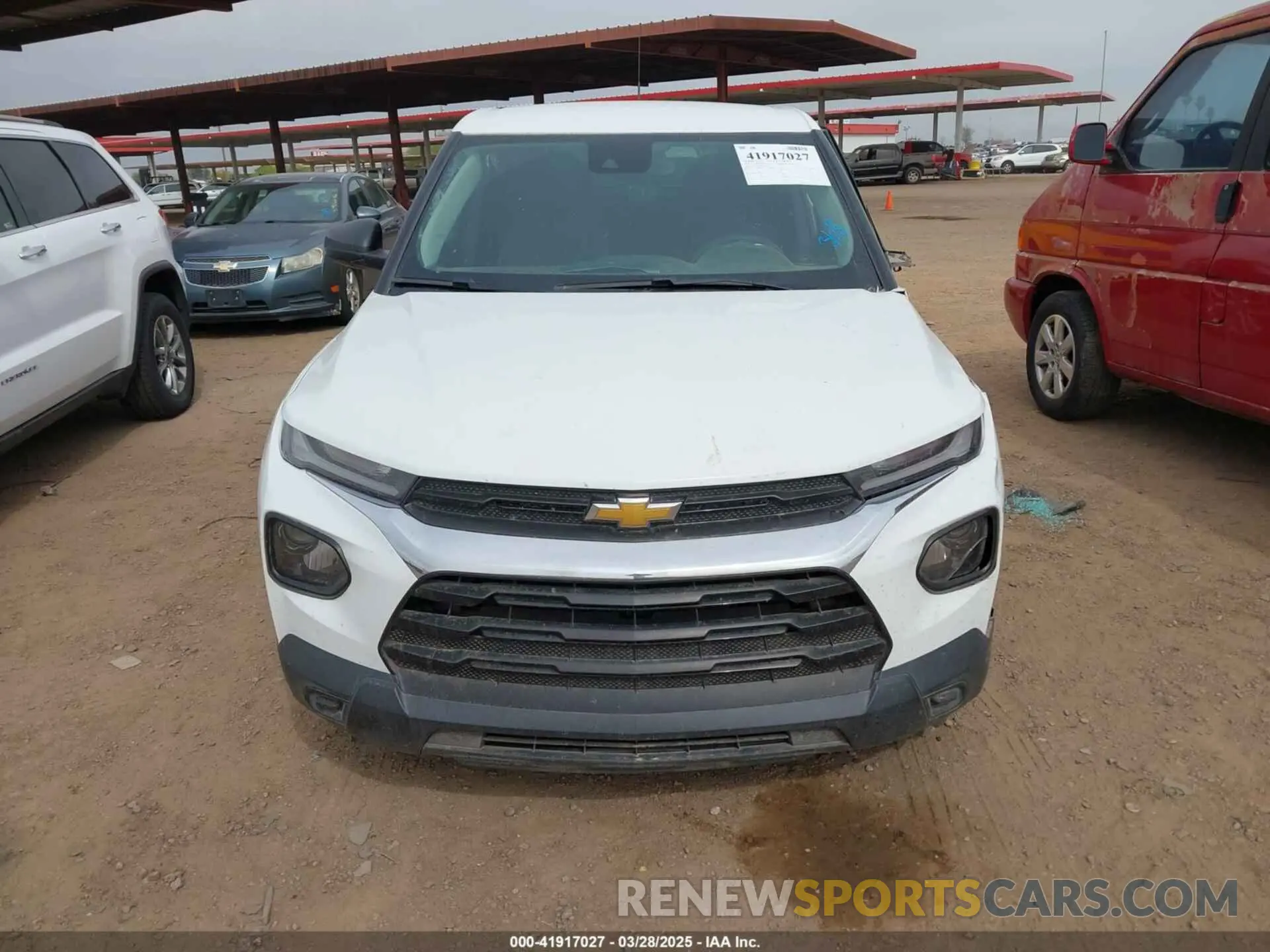 12 Фотография поврежденного автомобиля KL79MMS28MB025690 CHEVROLET TRAILBLAZER 2021