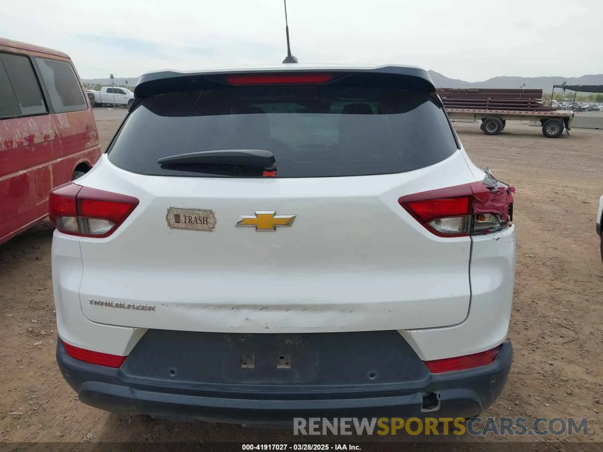 16 Фотография поврежденного автомобиля KL79MMS28MB025690 CHEVROLET TRAILBLAZER 2021