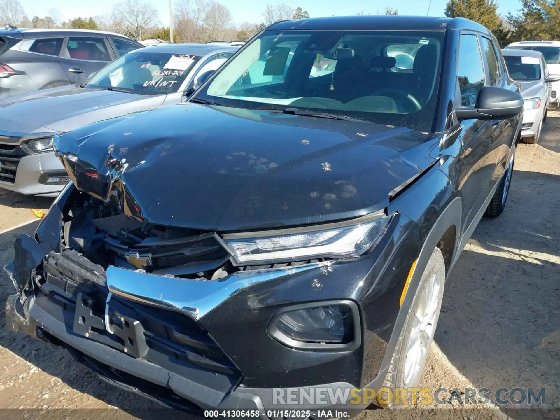 2 Photograph of a damaged car KL79MMS28MB172043 CHEVROLET TRAILBLAZER 2021