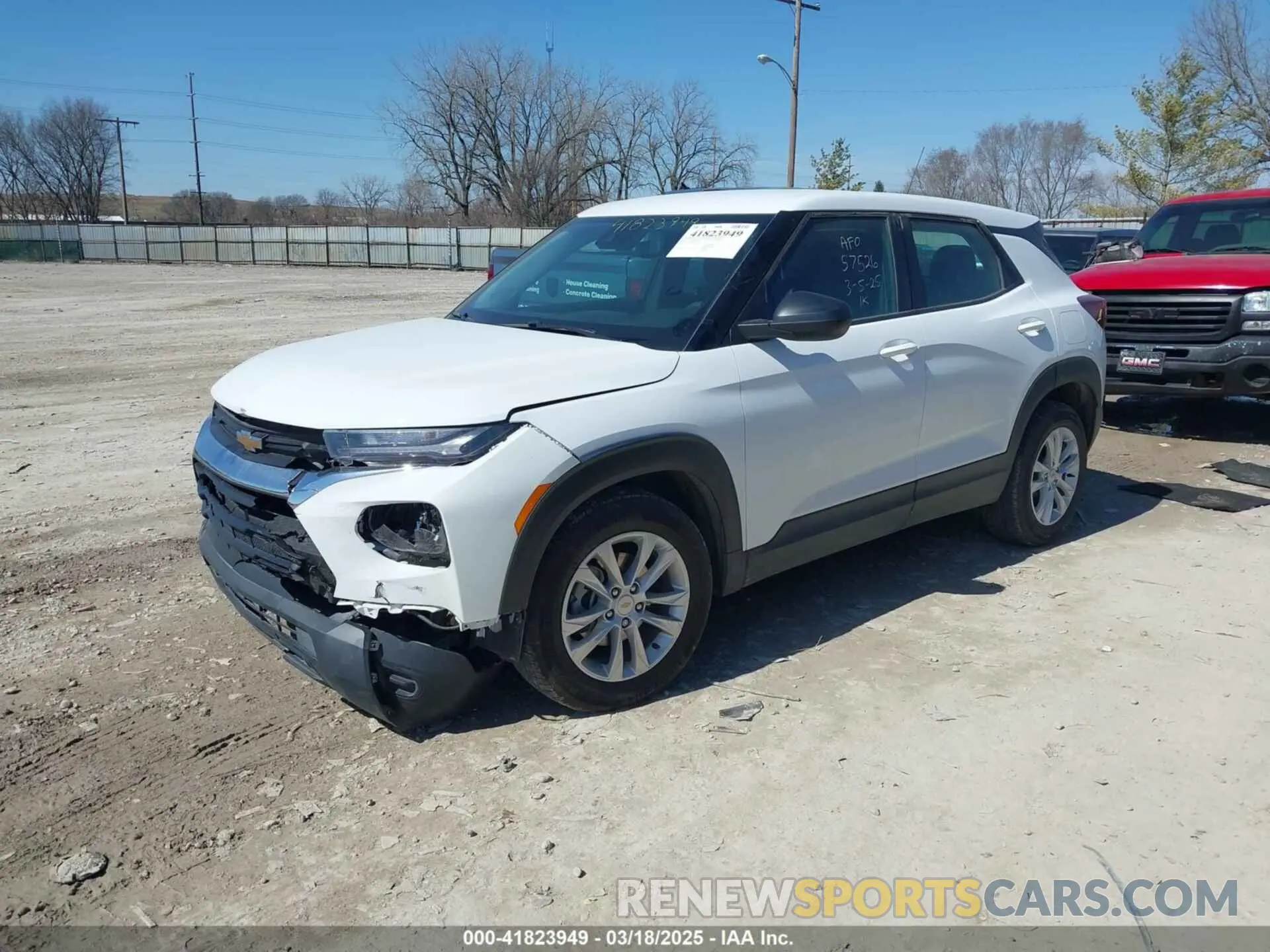 2 Фотография поврежденного автомобиля KL79MMS2XMB046539 CHEVROLET TRAILBLAZER 2021