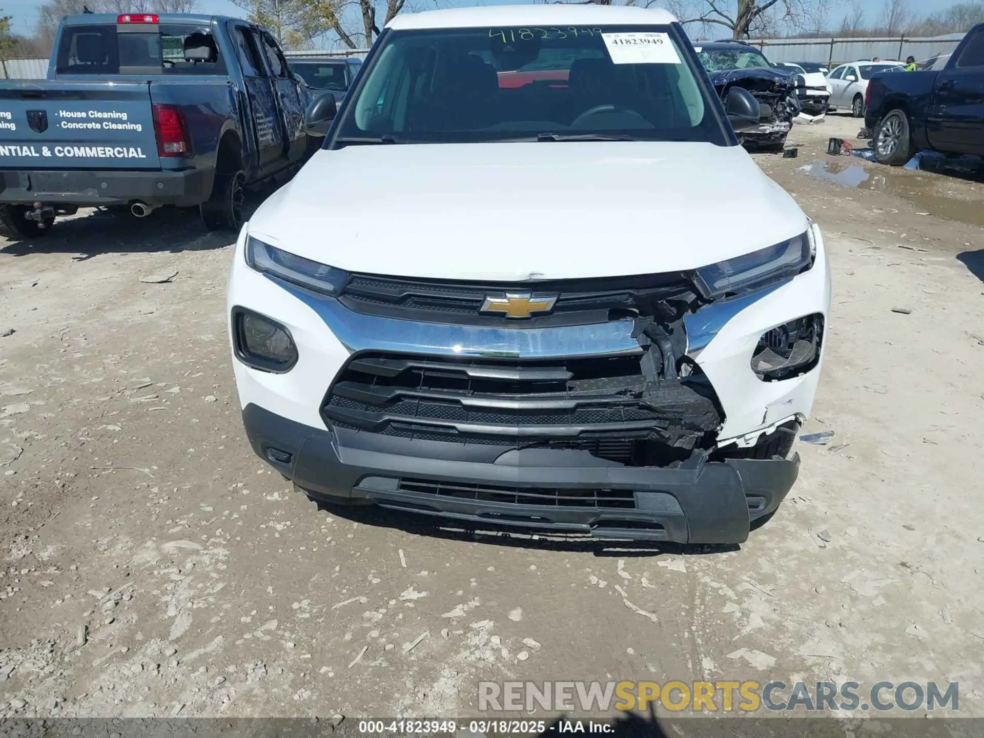 6 Фотография поврежденного автомобиля KL79MMS2XMB046539 CHEVROLET TRAILBLAZER 2021