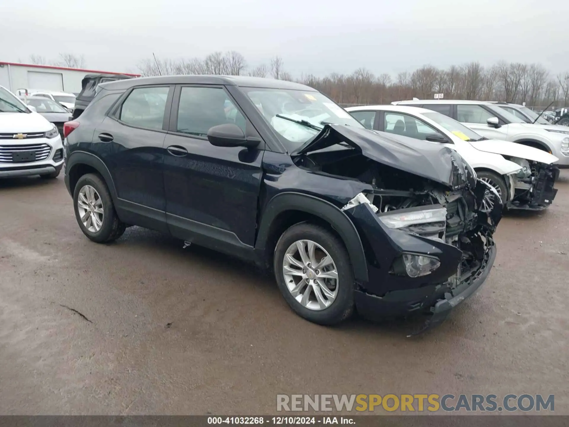 1 Photograph of a damaged car KL79MMS2XMB100177 CHEVROLET TRAILBLAZER 2021