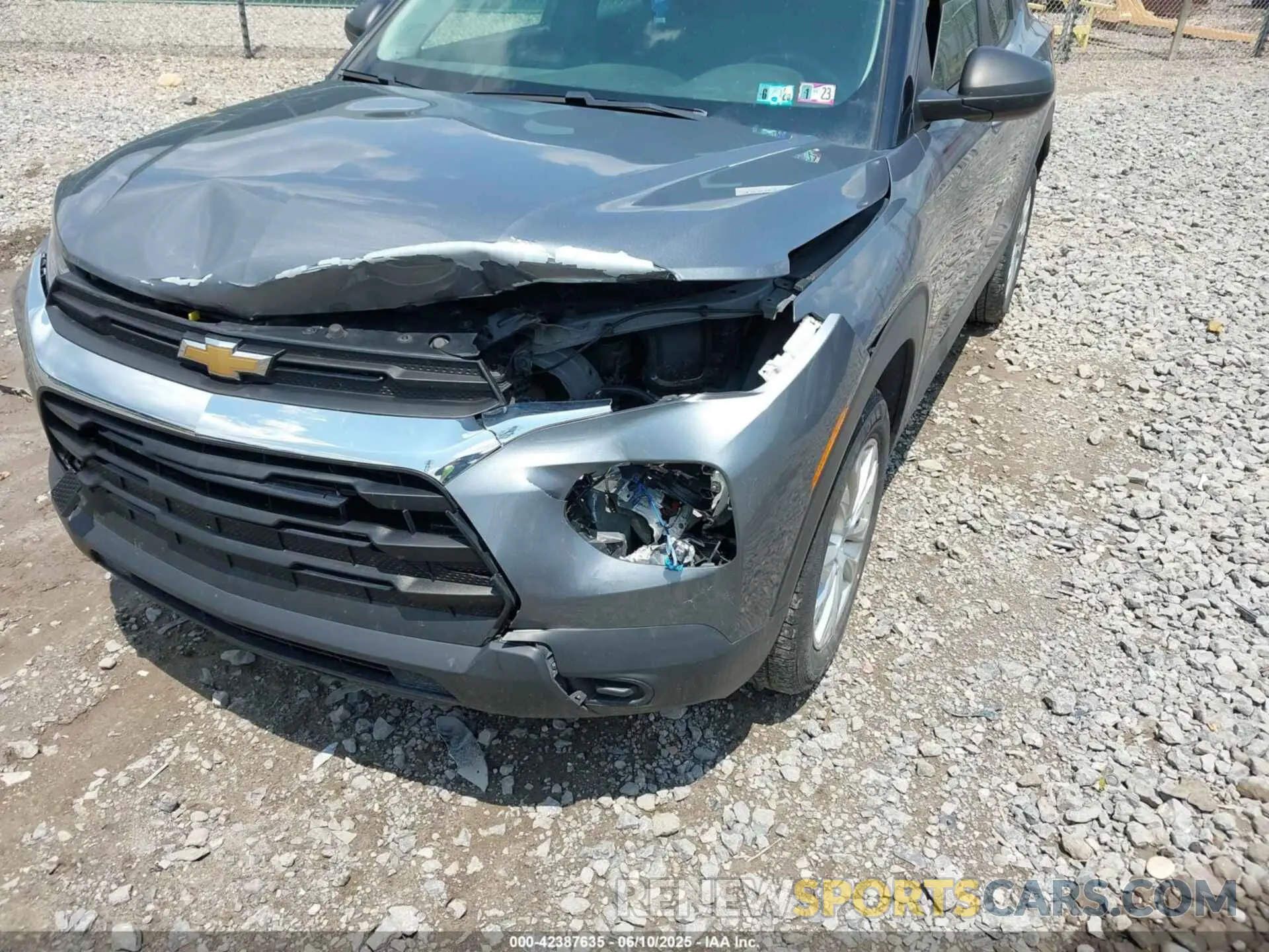 6 Photograph of a damaged car KL79MNSL6MB040025 CHEVROLET TRAILBLAZER 2021