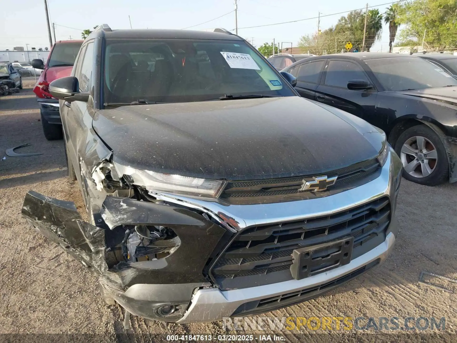 1 Фотография поврежденного автомобиля KL79MPS20MB040640 CHEVROLET TRAILBLAZER 2021