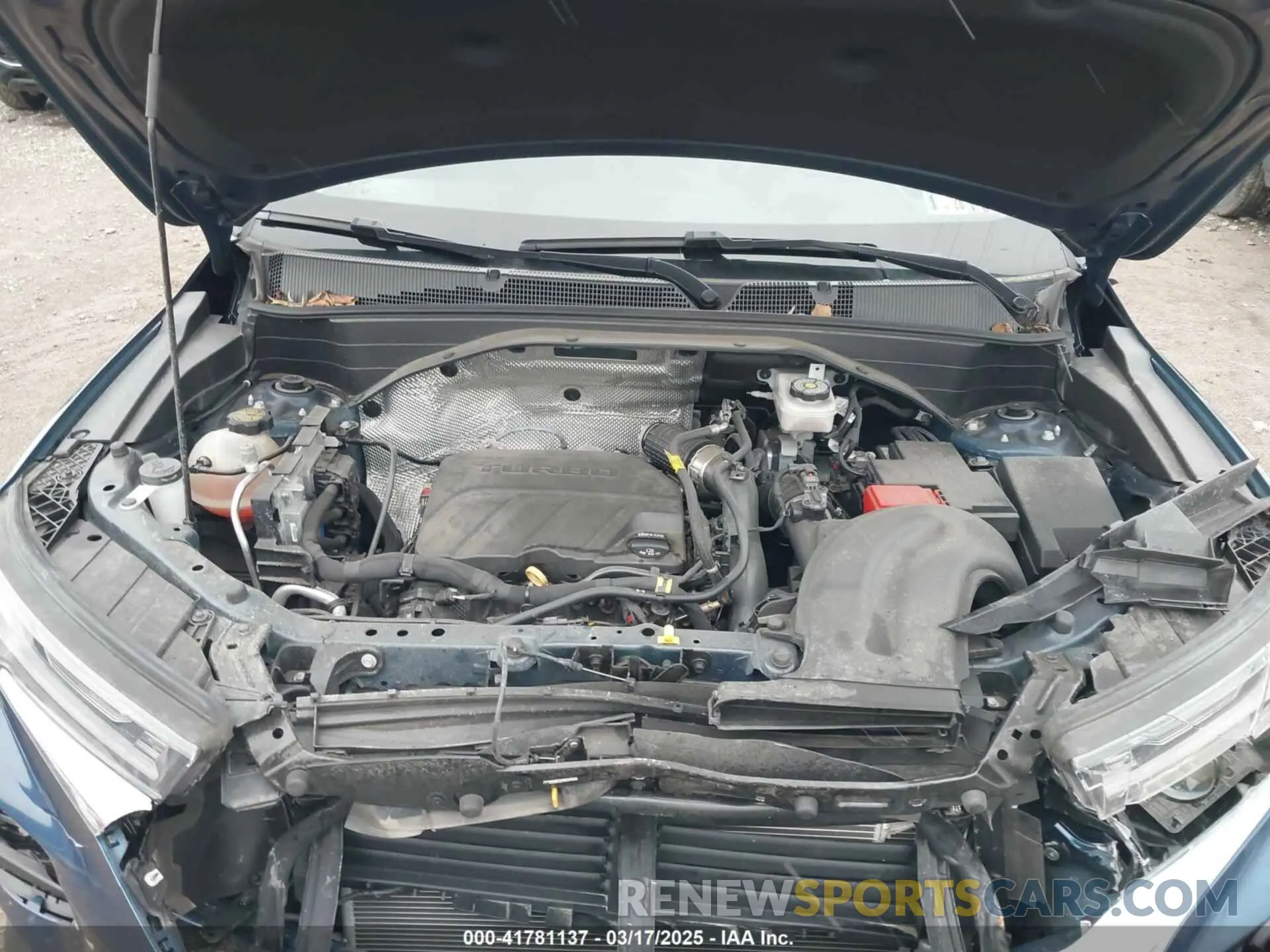 10 Photograph of a damaged car KL79MPS20MB123873 CHEVROLET TRAILBLAZER 2021