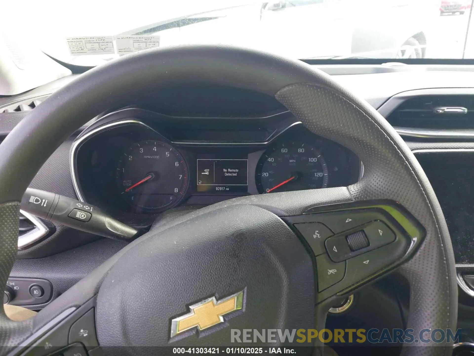 7 Photograph of a damaged car KL79MPS21MB116642 CHEVROLET TRAILBLAZER 2021
