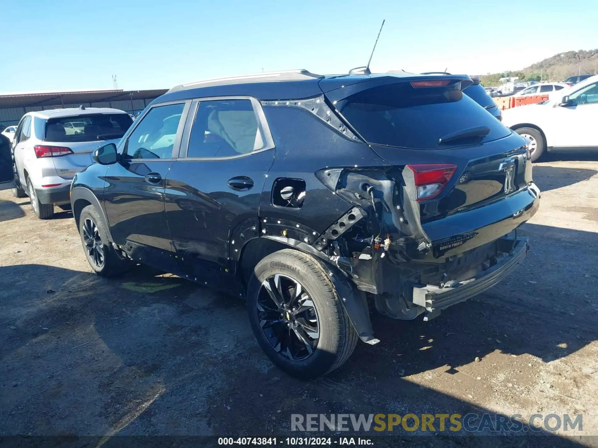 3 Фотография поврежденного автомобиля KL79MPS23MB130736 CHEVROLET TRAILBLAZER 2021