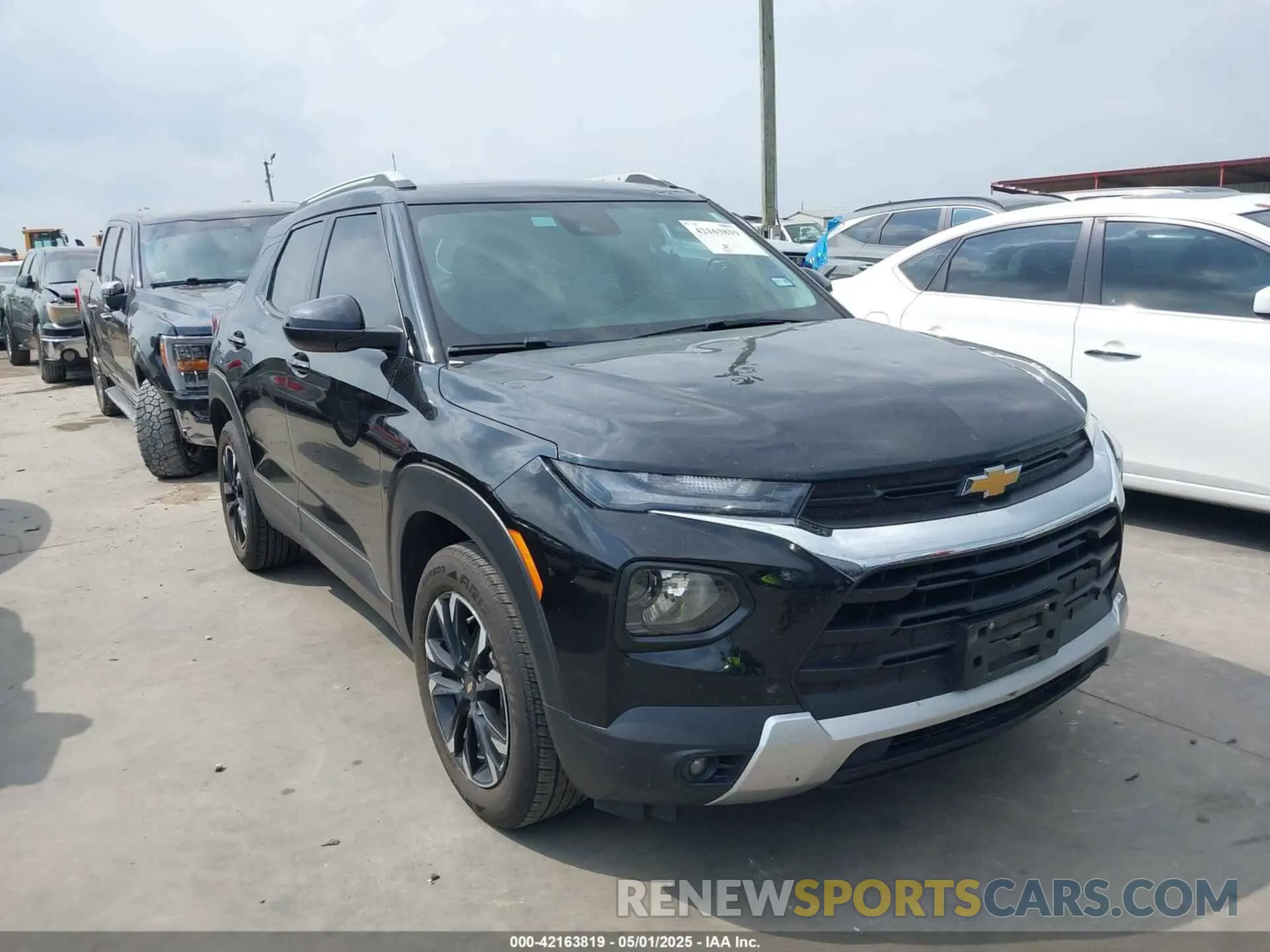 1 Photograph of a damaged car KL79MPS27MB149368 CHEVROLET TRAILBLAZER 2021